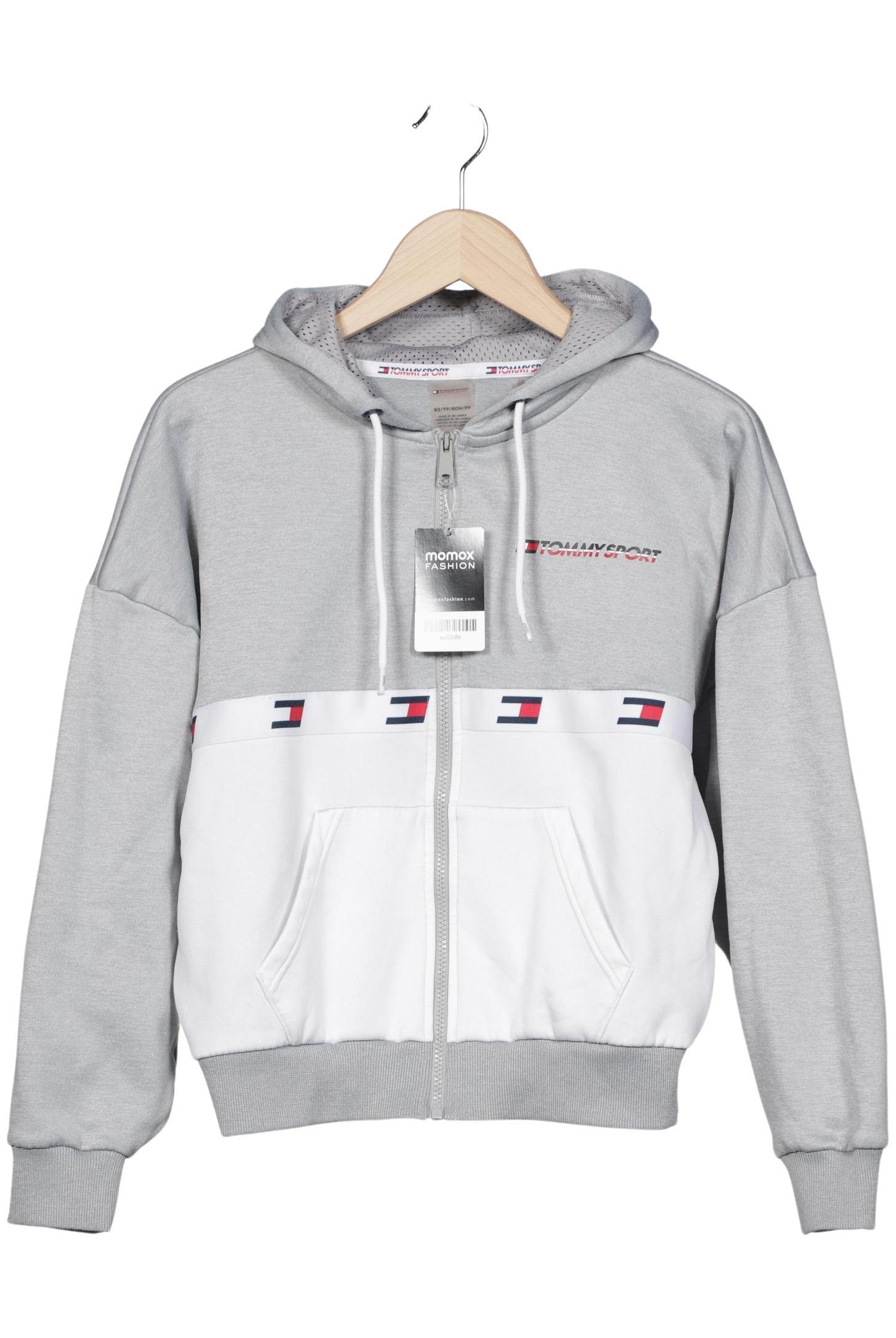 

Tommy Hilfiger Damen Kapuzenpullover, grau, Gr. 34