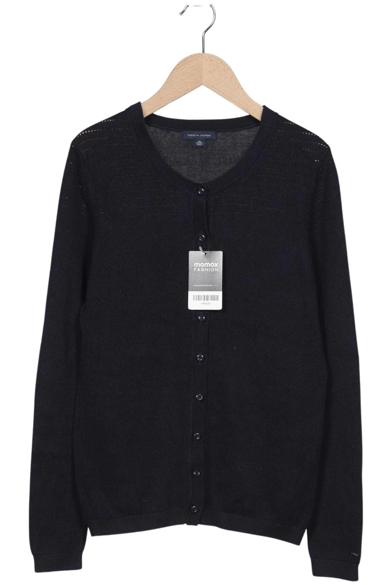 

Tommy Hilfiger Damen Strickjacke, marineblau, Gr. 34