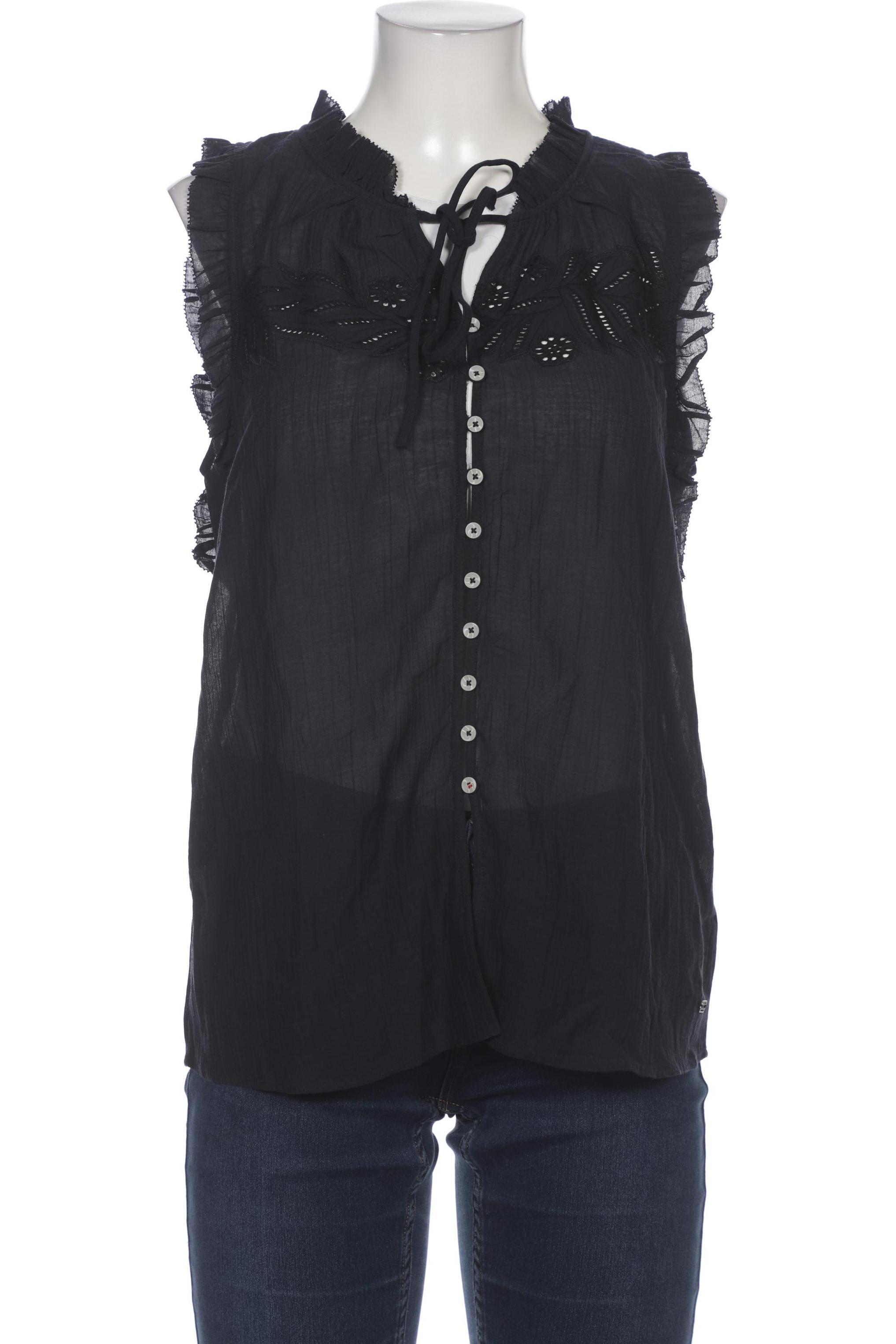 

Tommy Hilfiger Damen Bluse, marineblau