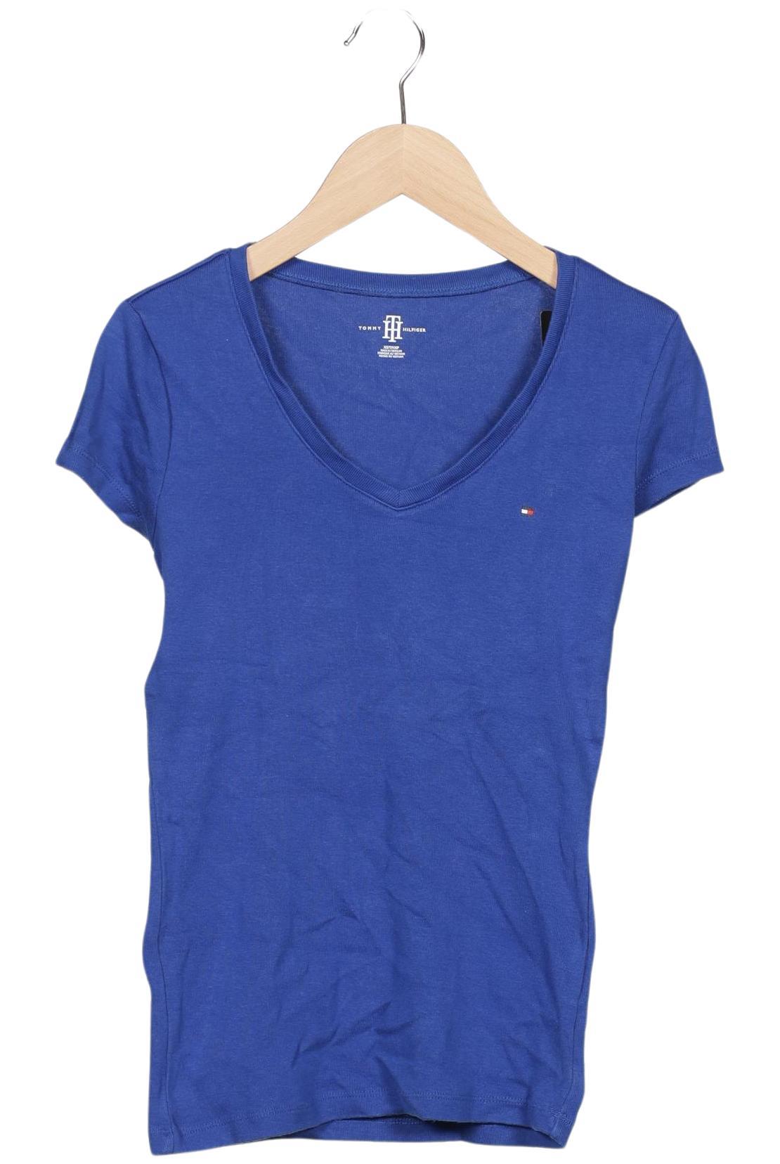 

Tommy Hilfiger Damen T-Shirt, blau, Gr. 34