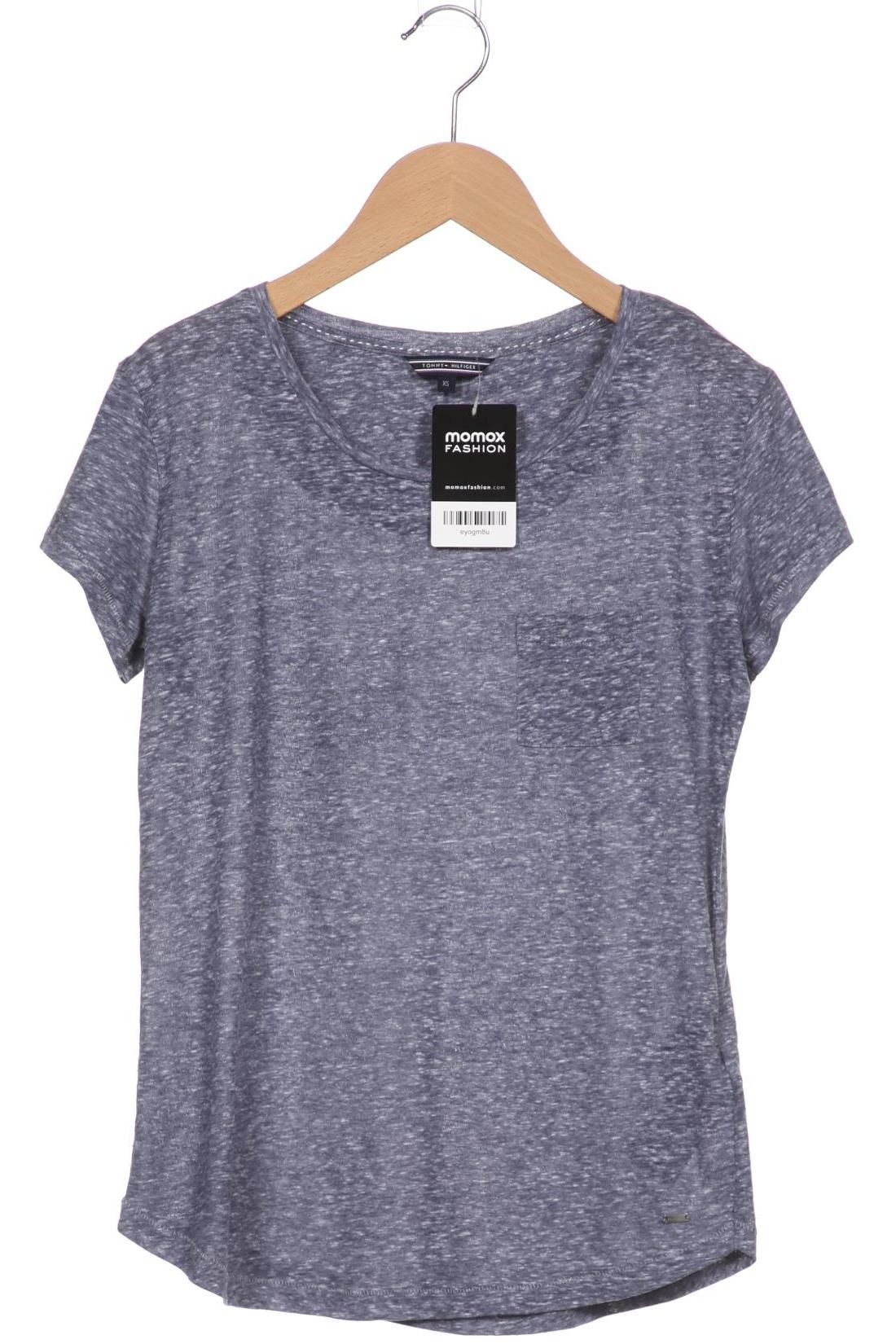 

Tommy Hilfiger Damen T-Shirt, marineblau, Gr. 34