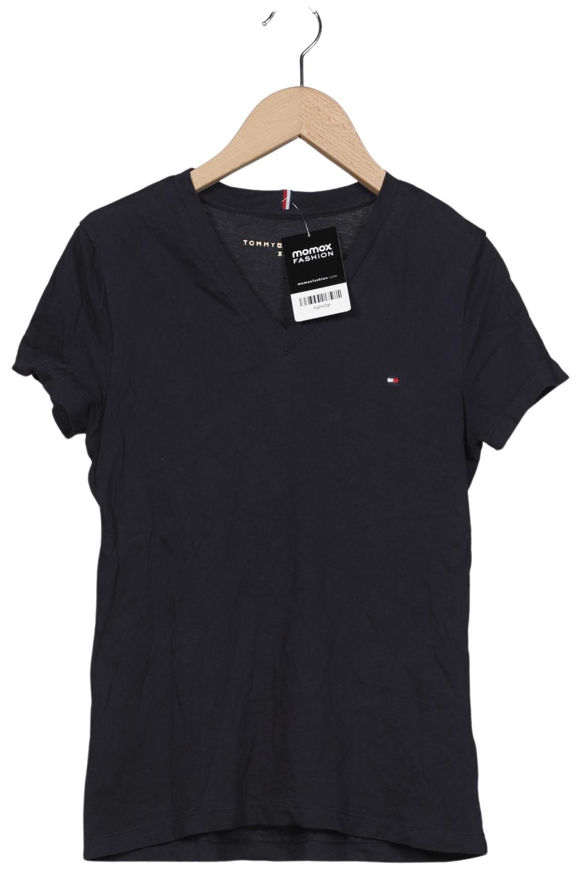 

Tommy Hilfiger Damen T-Shirt, marineblau, Gr. 34