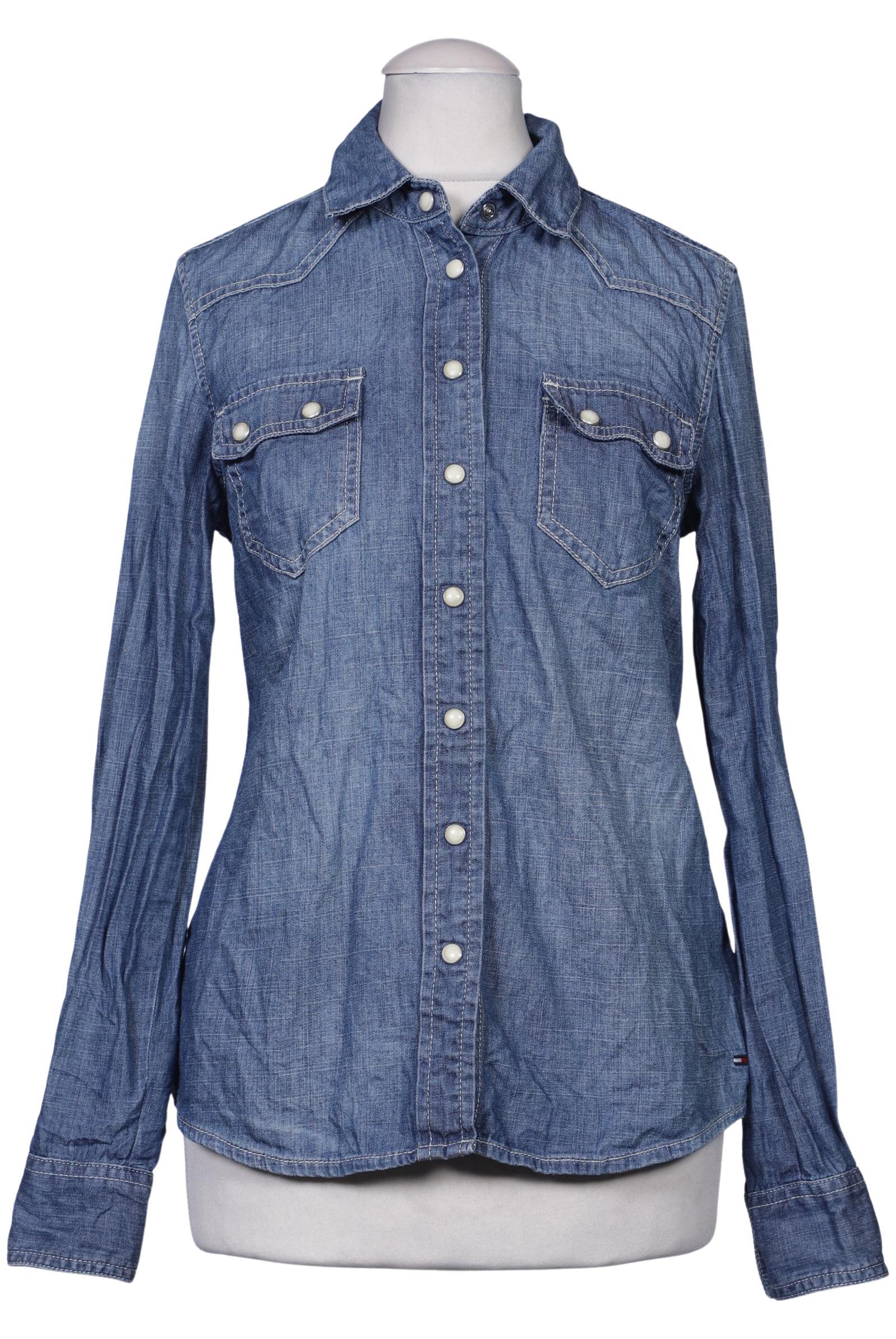 

Tommy Hilfiger Damen Bluse, blau, Gr. 34