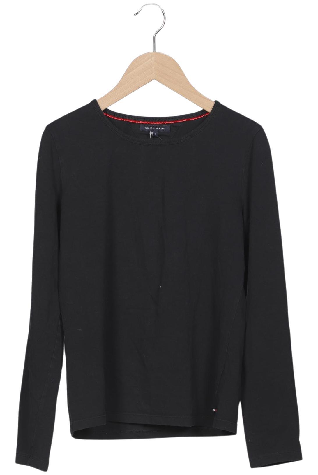 

Tommy Hilfiger Damen Langarmshirt, schwarz, Gr. 42