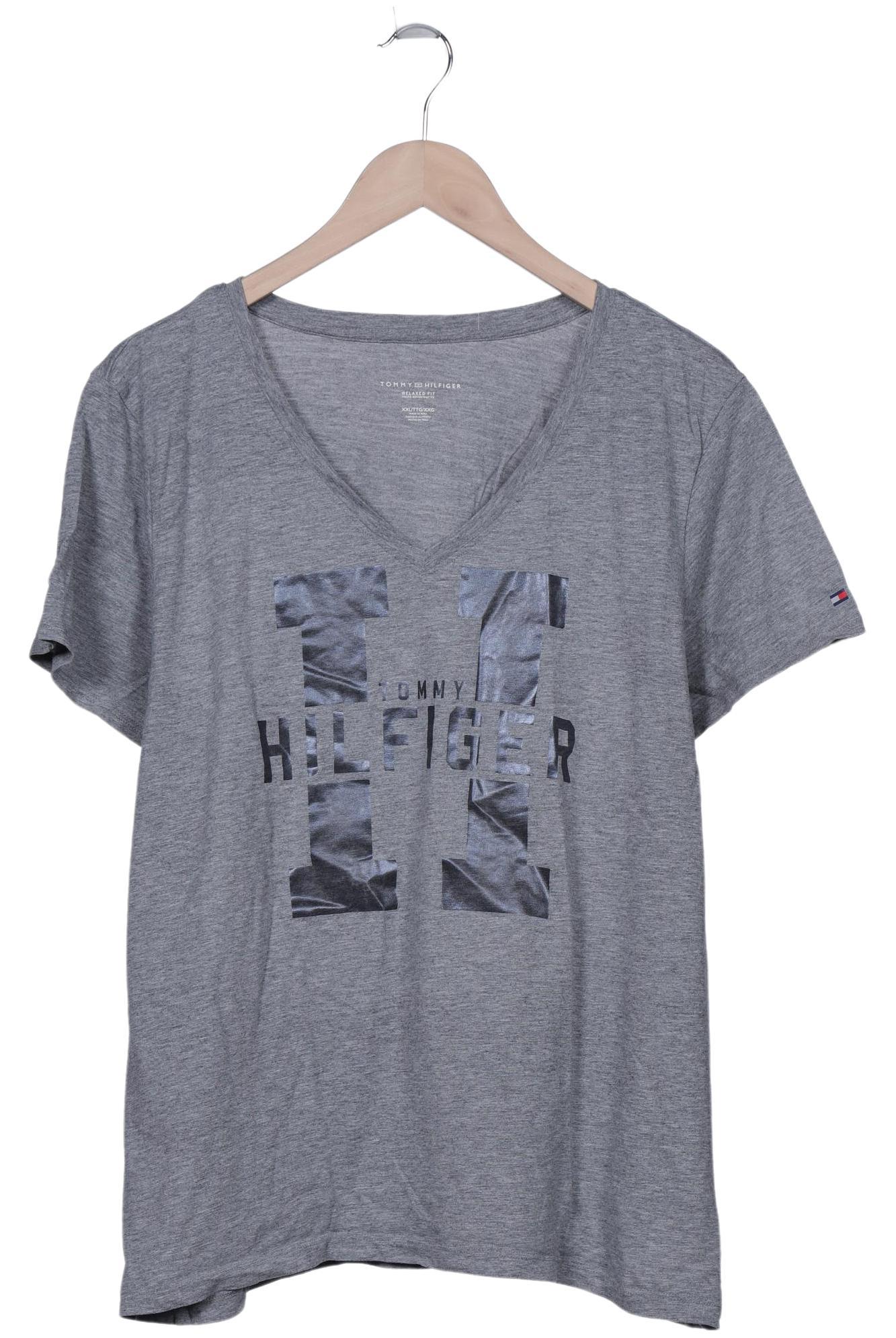 

Tommy Hilfiger Damen T-Shirt, grau, Gr. 46