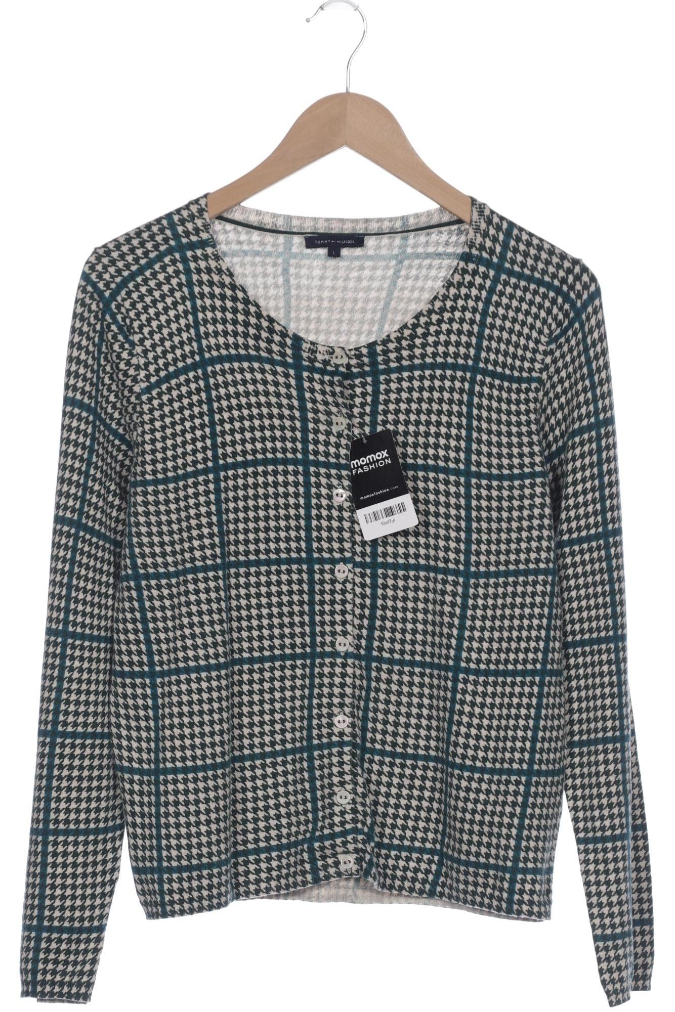 

Tommy Hilfiger Damen Strickjacke, grün, Gr. 42