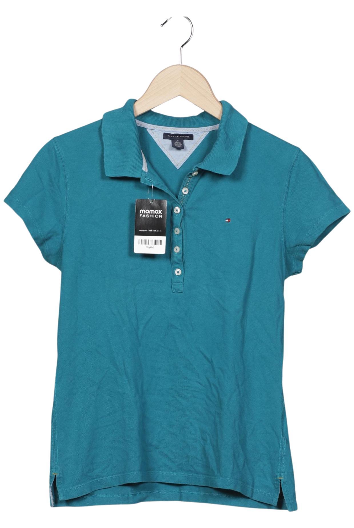 

Tommy Hilfiger Damen Poloshirt, türkis, Gr. 42