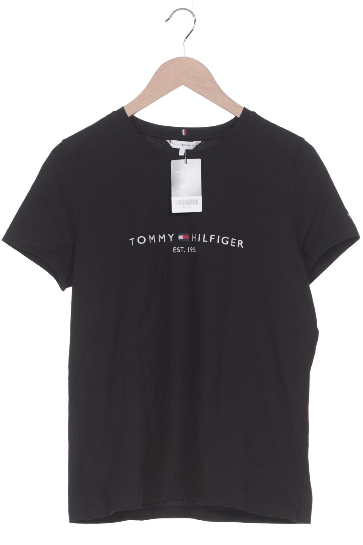 

Tommy Hilfiger Damen T-Shirt, schwarz, Gr. 42