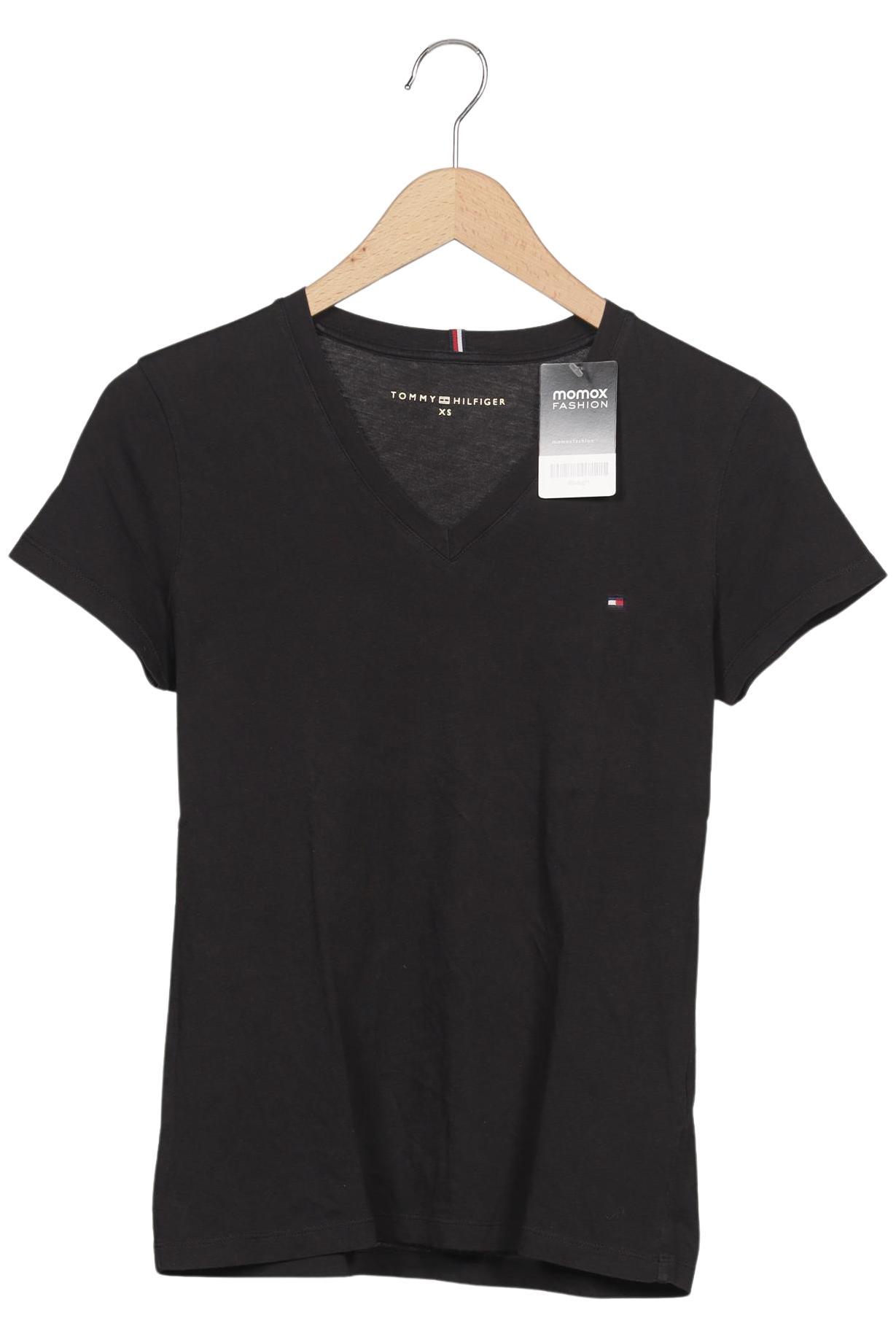 

Tommy Hilfiger Damen T-Shirt, schwarz, Gr. 34