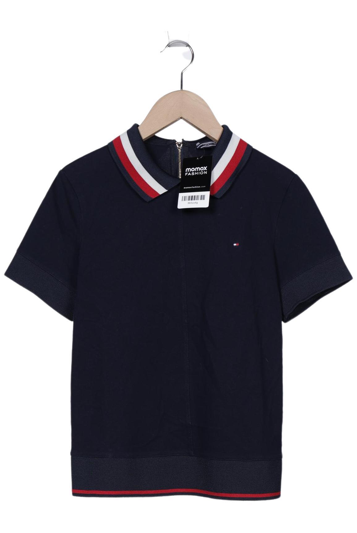 

Tommy Hilfiger Damen T-Shirt, marineblau, Gr. 36