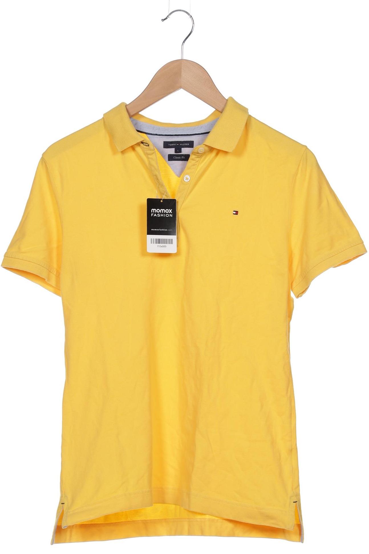 

Tommy Hilfiger Damen Poloshirt, gelb, Gr. 42