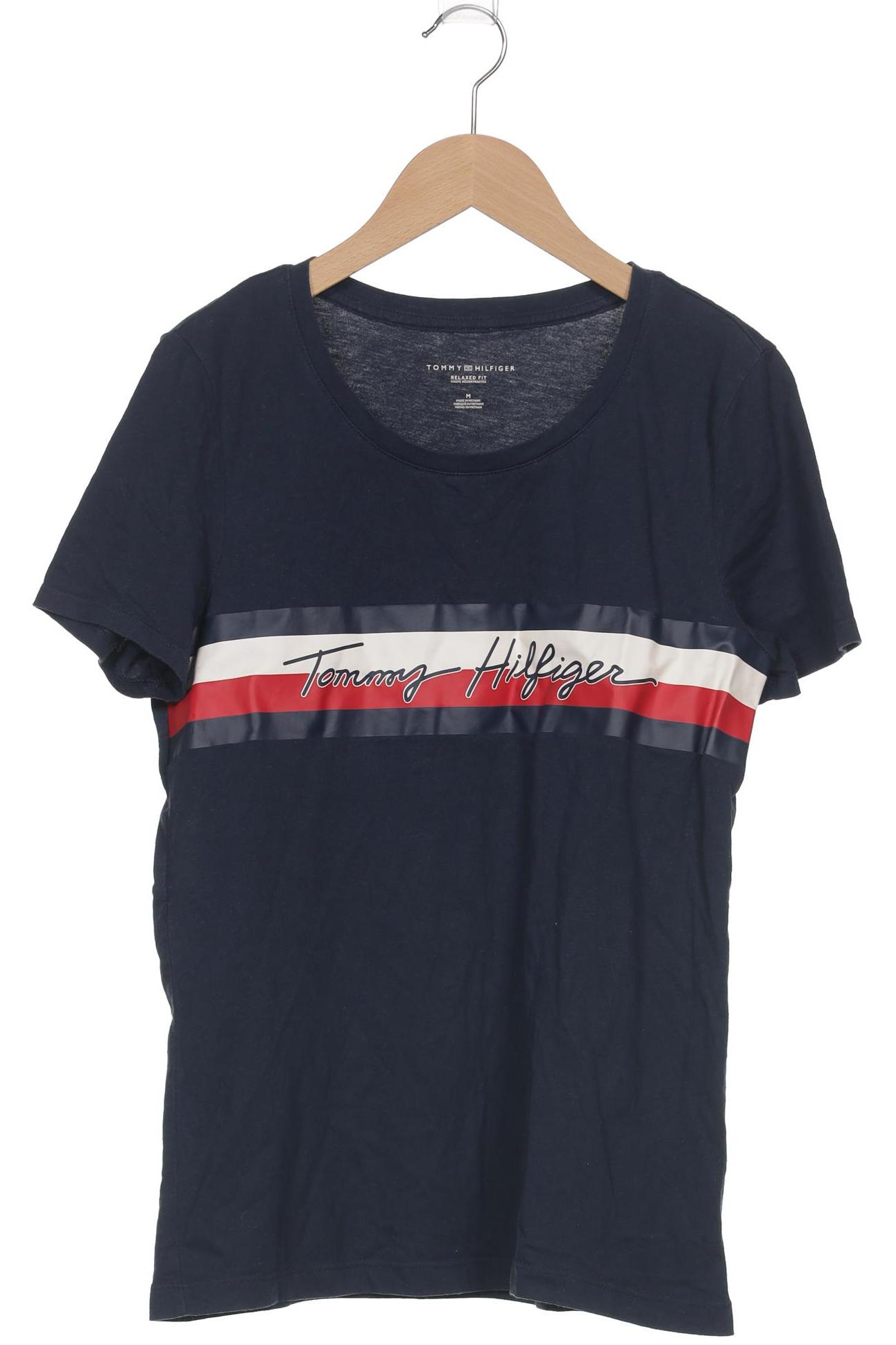 

Tommy Hilfiger Damen T-Shirt, marineblau, Gr. 38