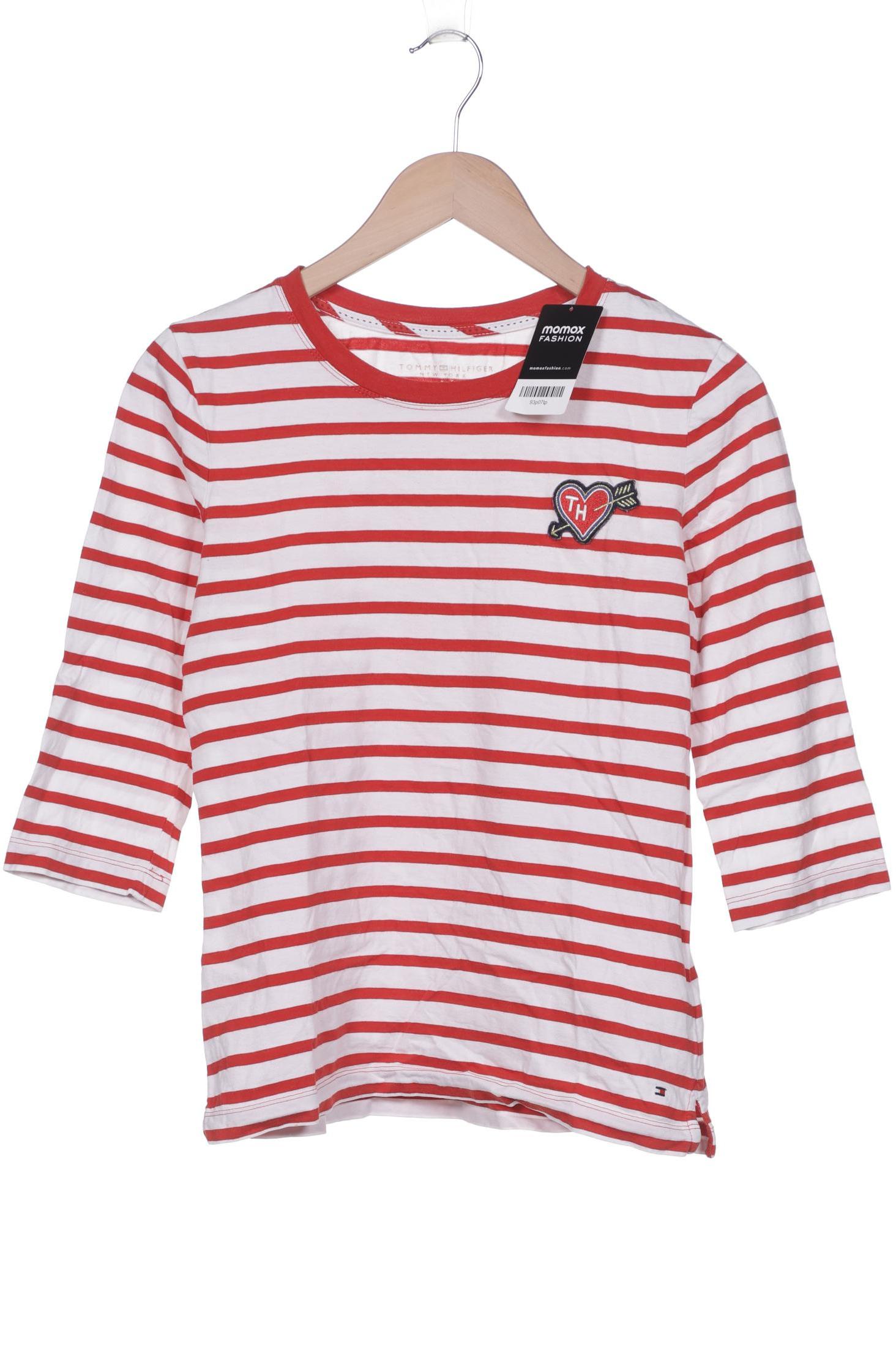 

Tommy Hilfiger Damen Langarmshirt, rot, Gr. 36