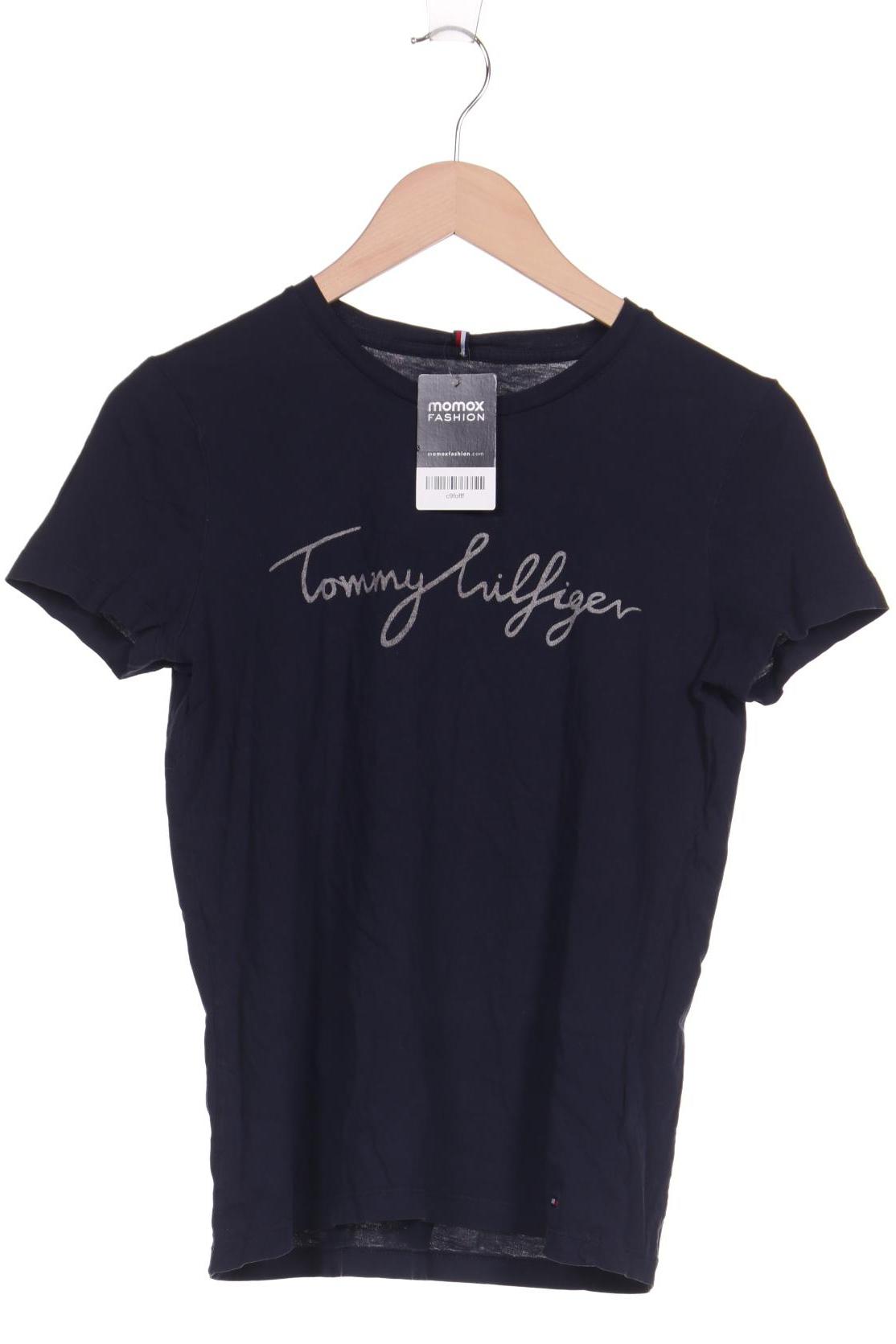 

Tommy Hilfiger Damen T-Shirt, marineblau, Gr. 36