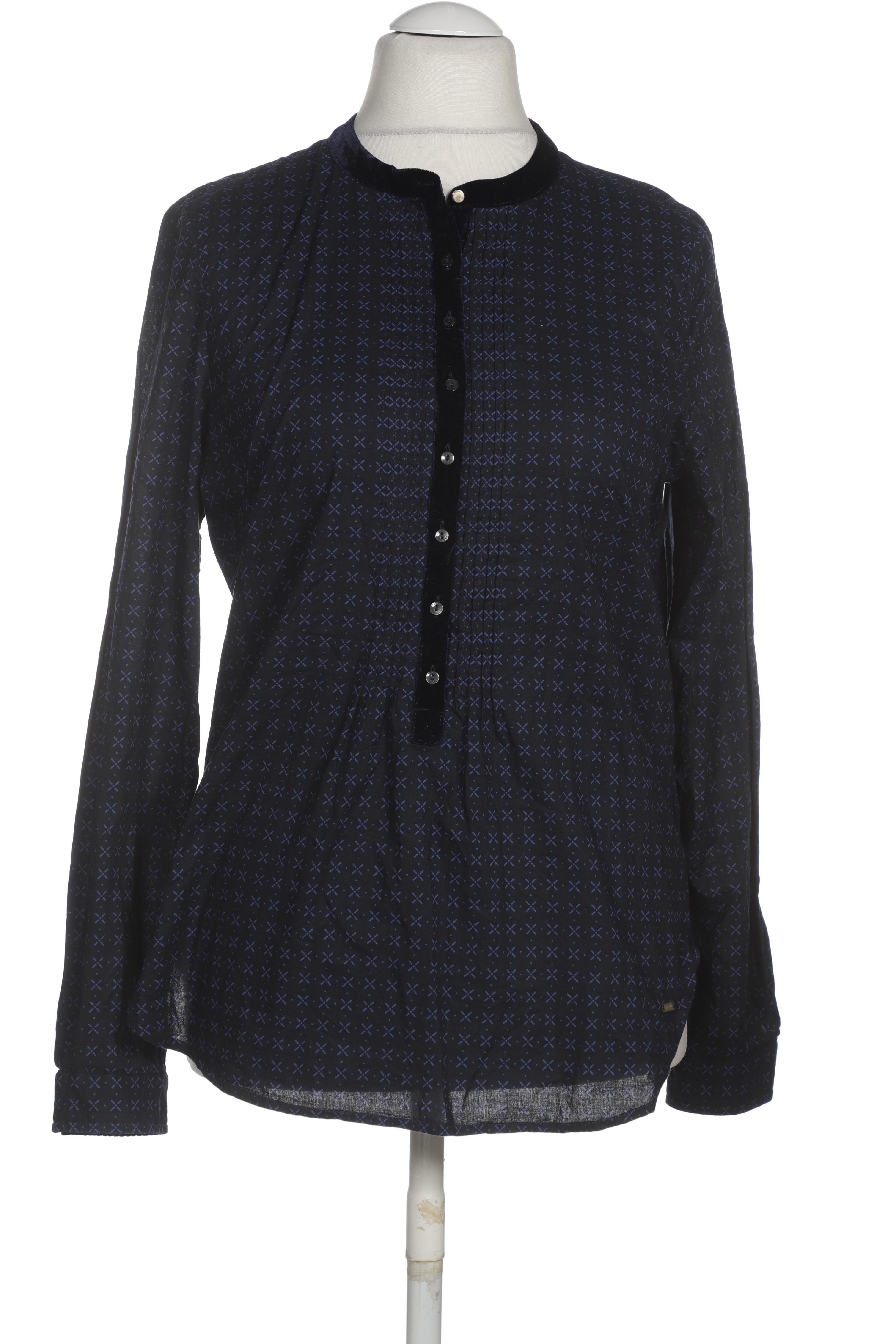 

Tommy Hilfiger Damen Bluse, blau, Gr. 10