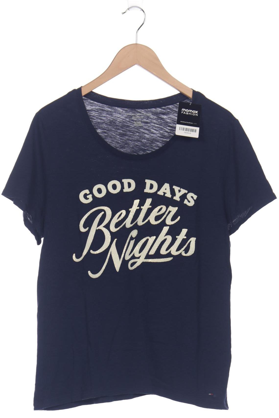 

Tommy Hilfiger Damen T-Shirt, marineblau, Gr. 44