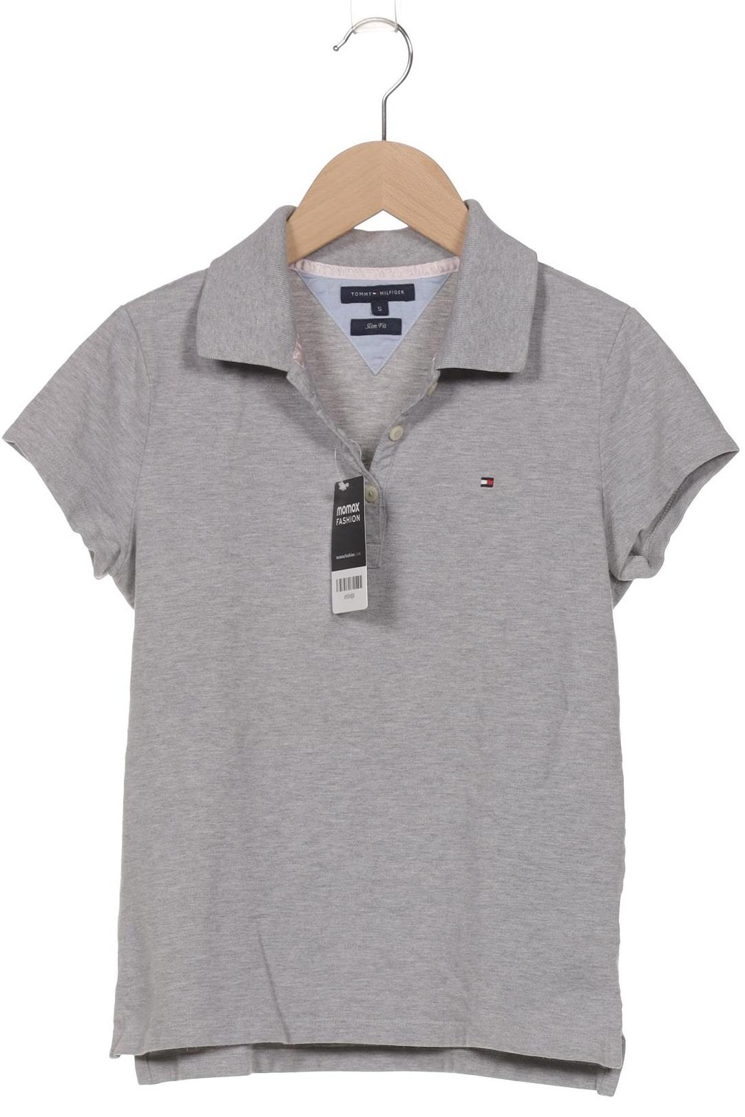 

Tommy Hilfiger Damen Poloshirt, grau, Gr. 36