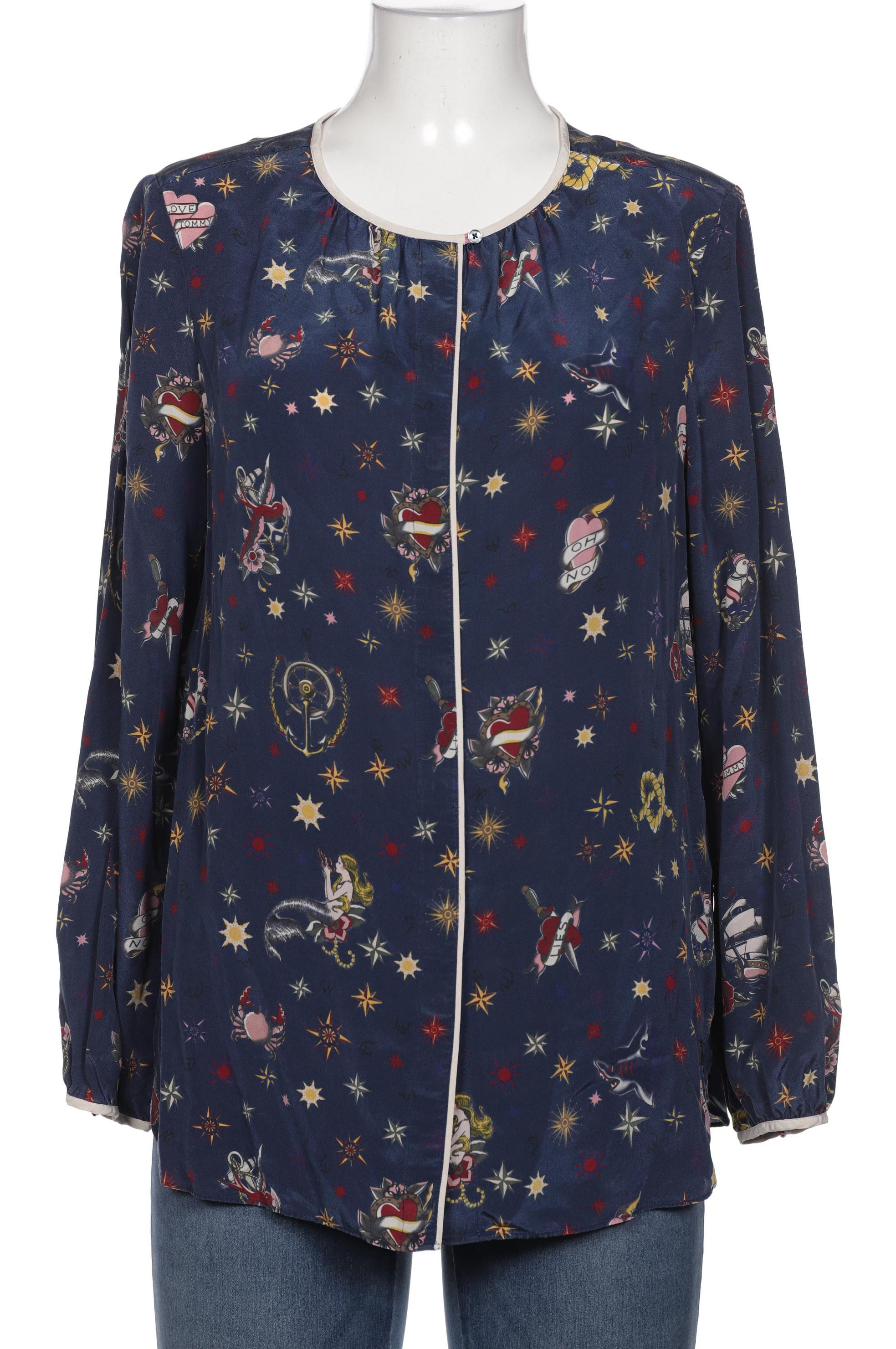

Tommy Hilfiger Damen Bluse, marineblau