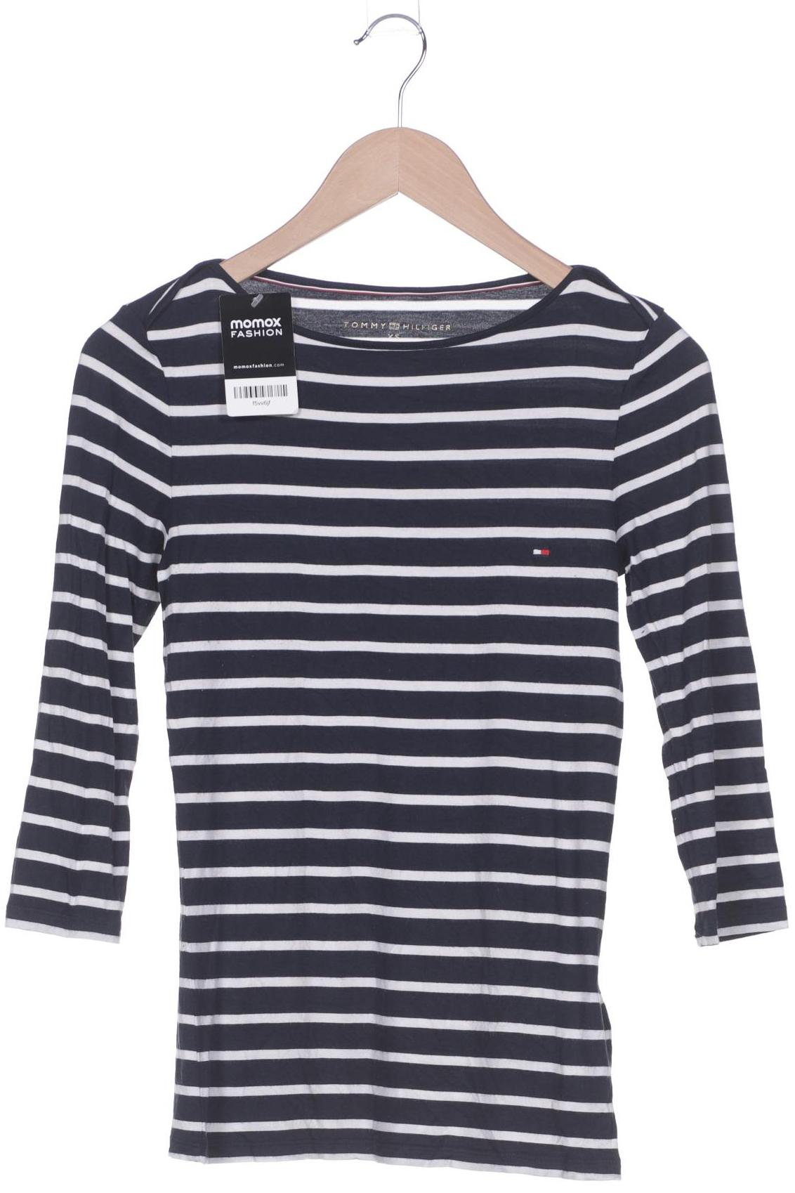 

Tommy Hilfiger Damen Langarmshirt, marineblau, Gr. 34