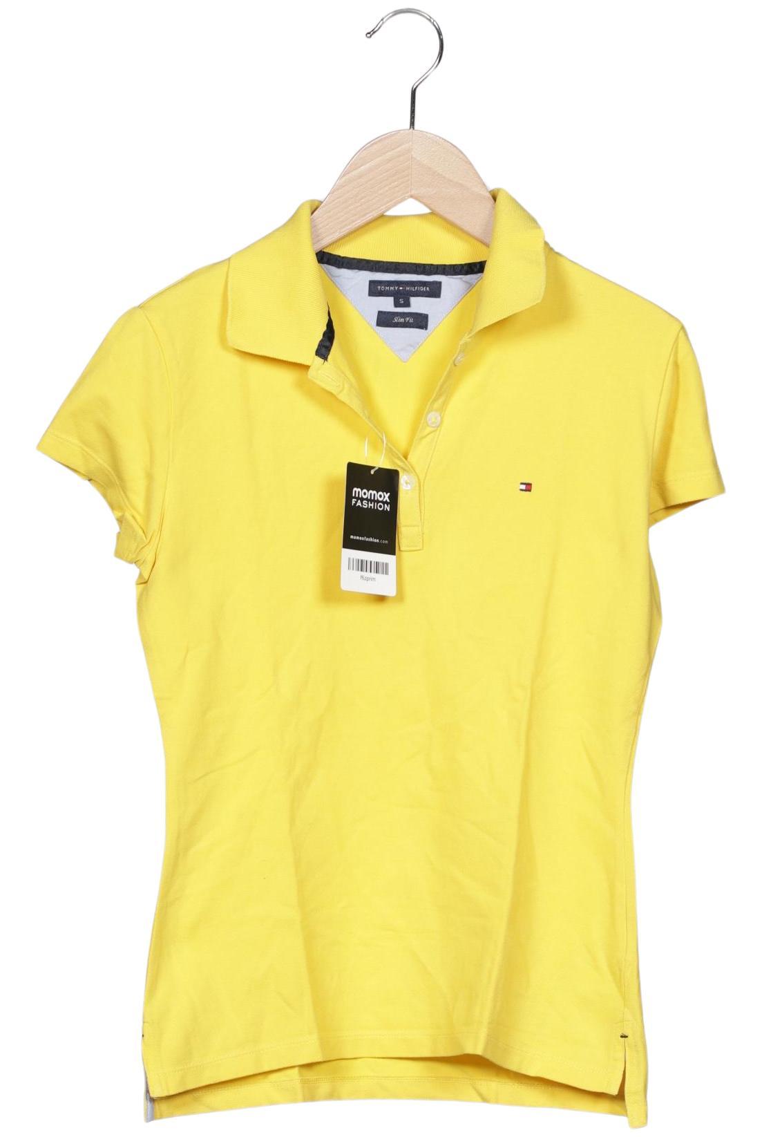 

Tommy Hilfiger Damen Poloshirt, gelb, Gr. 36