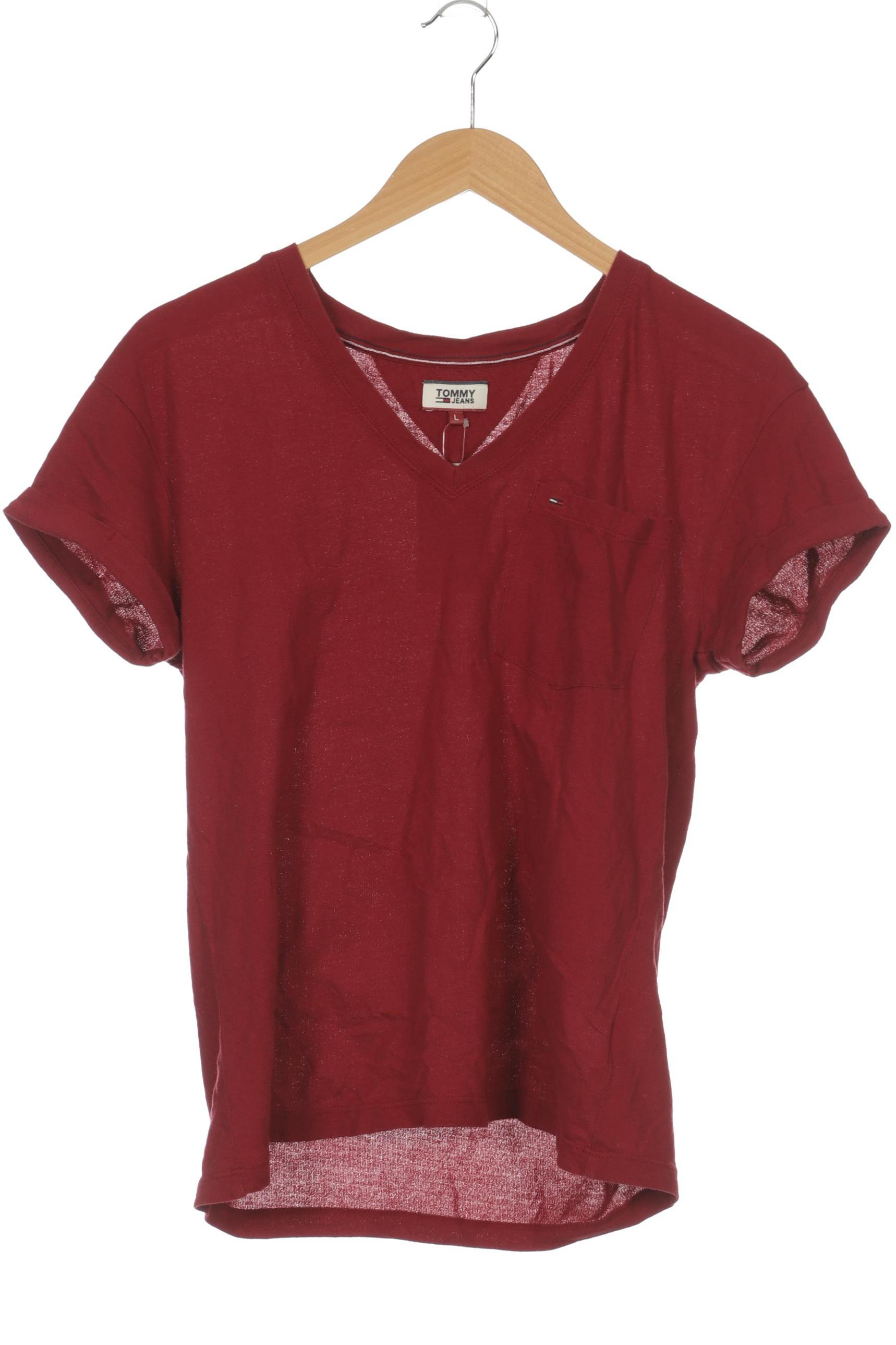 

Tommy Hilfiger Damen T-Shirt, rot, Gr. 42