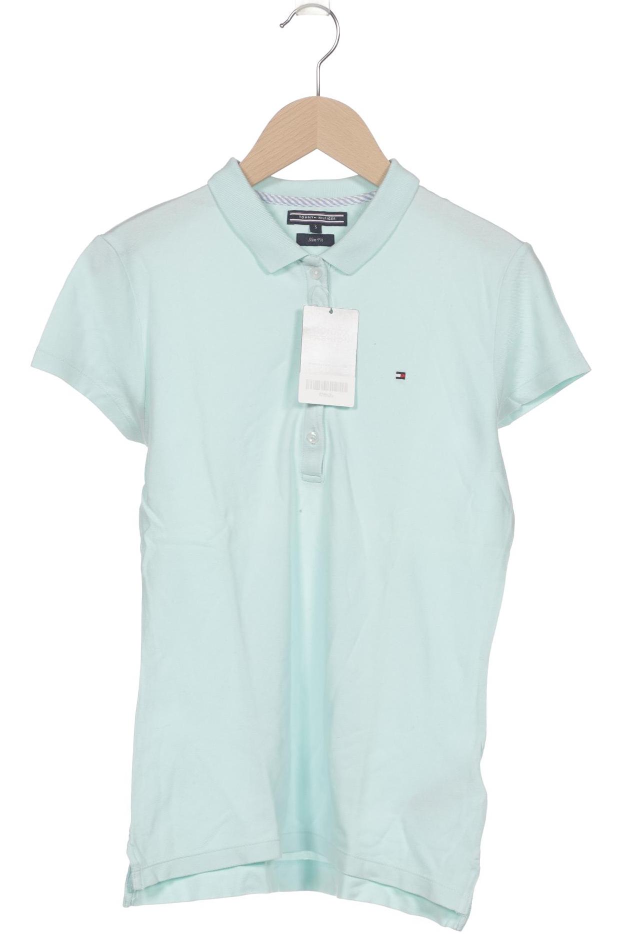 

Tommy Hilfiger Damen Poloshirt, türkis, Gr. 36