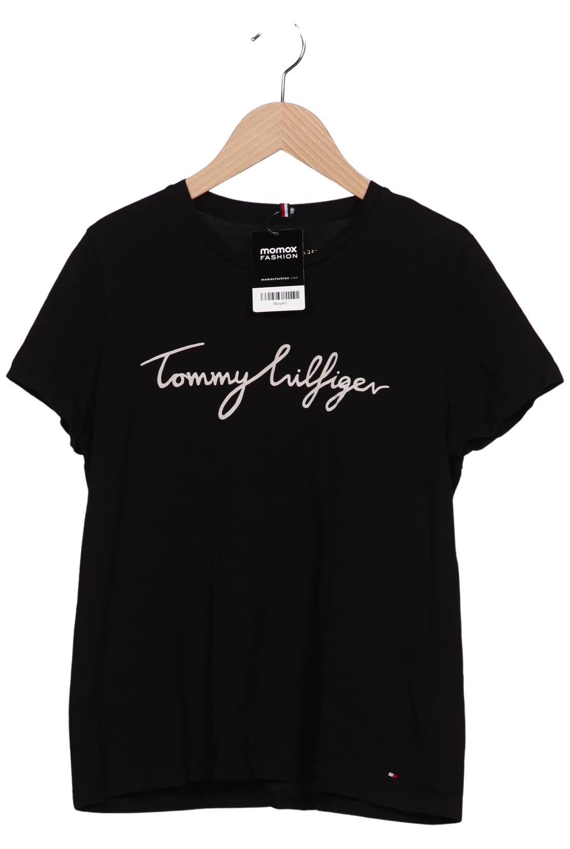 

Tommy Hilfiger Damen T-Shirt, schwarz, Gr. 42