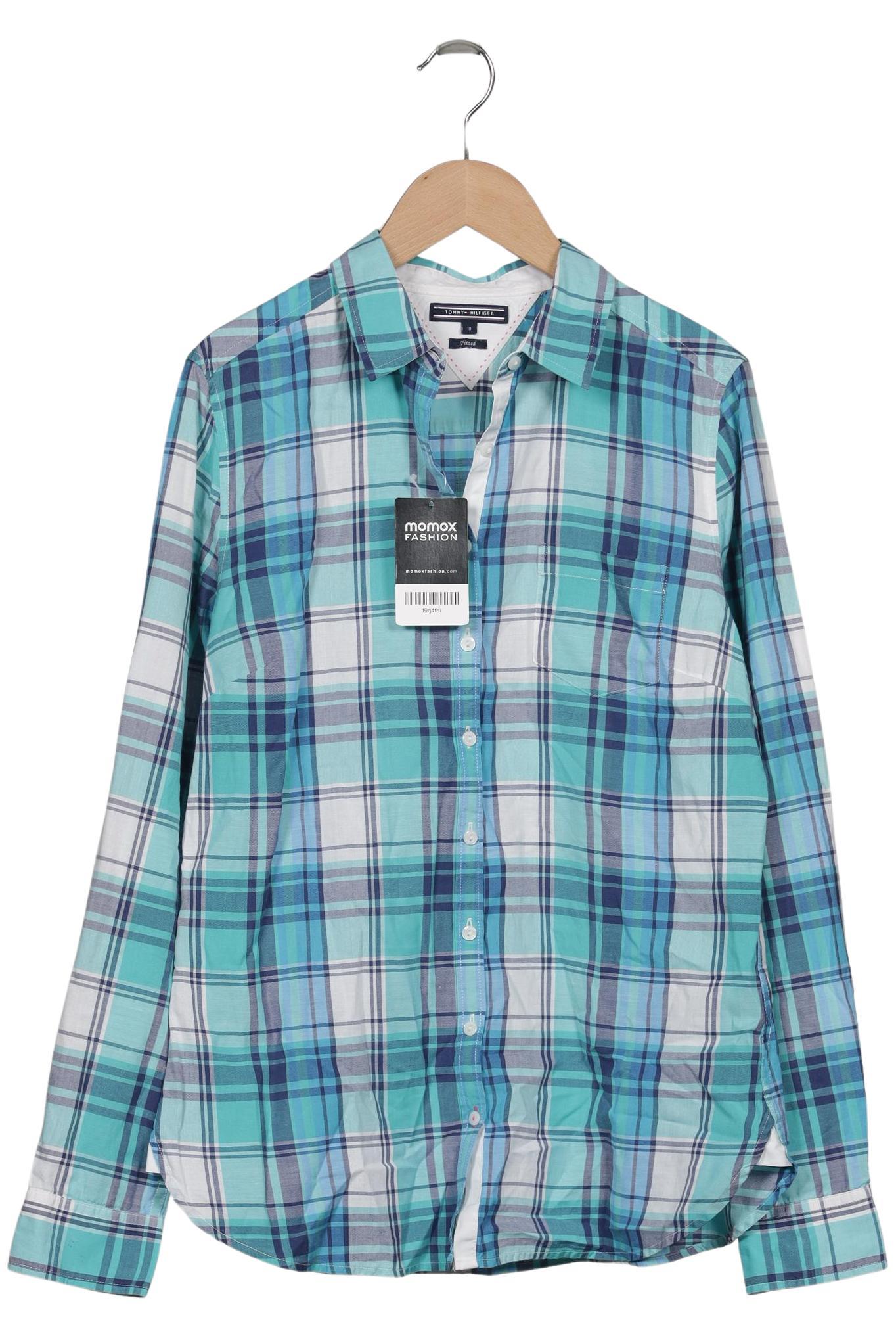 

Tommy Hilfiger Damen Bluse, blau, Gr. 10