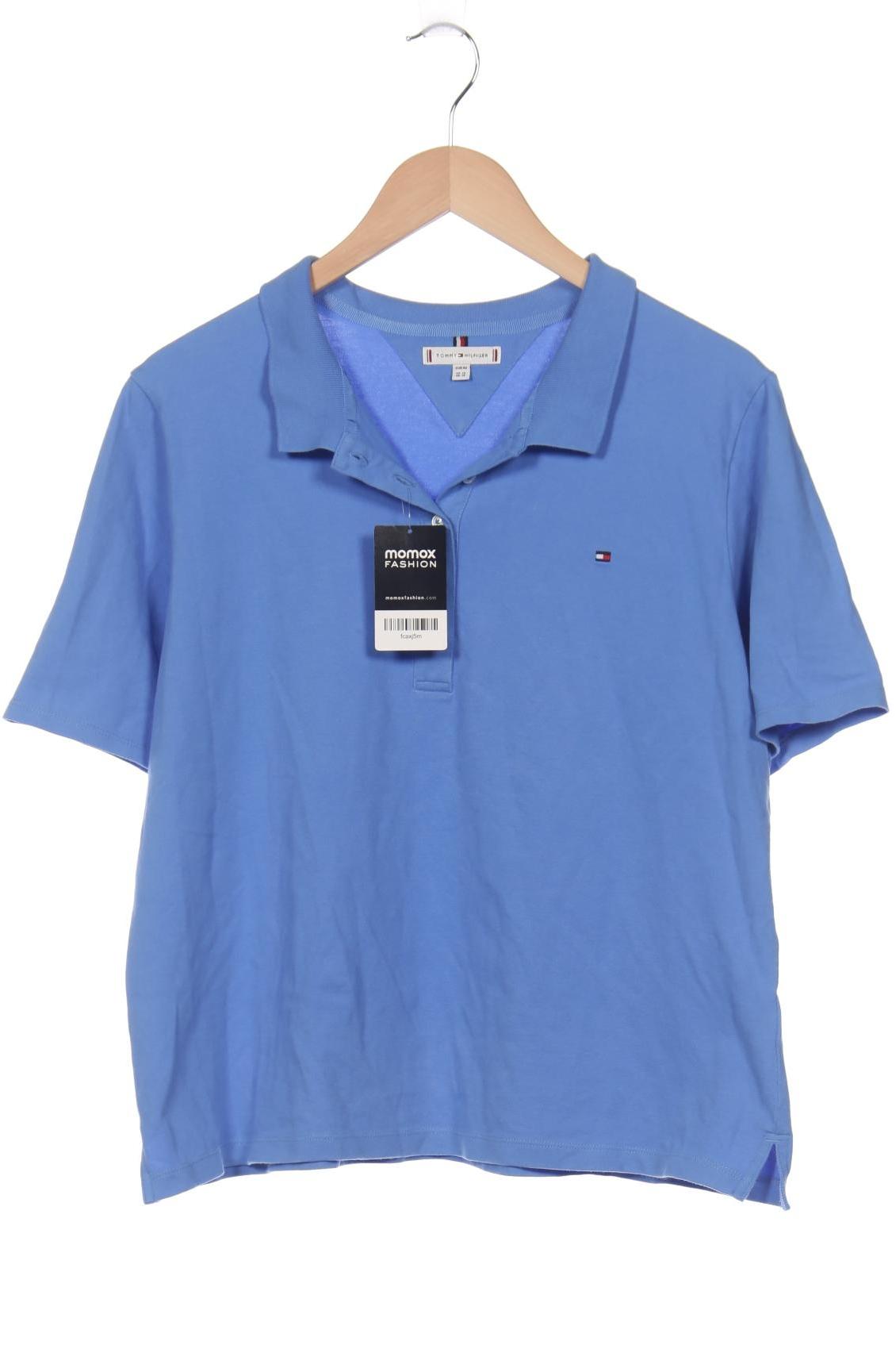 

Tommy Hilfiger Damen Poloshirt, blau, Gr. 46
