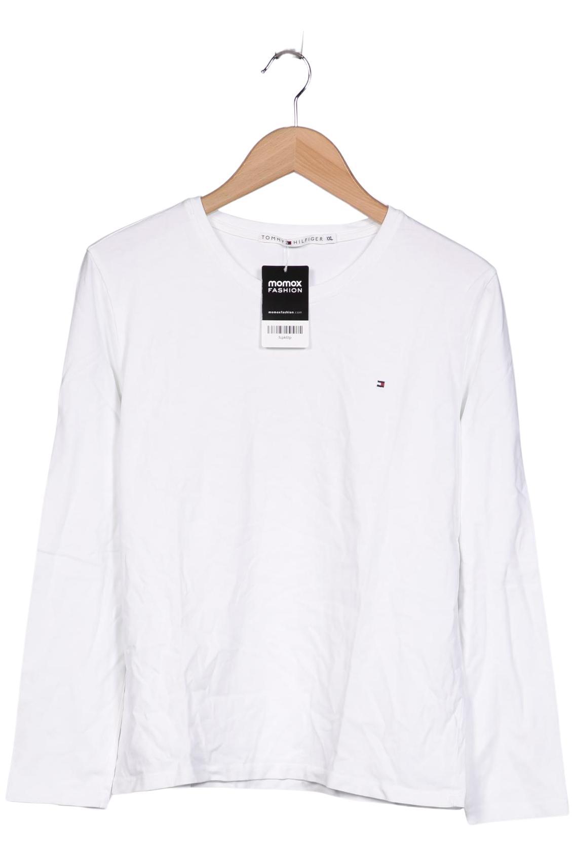 

Tommy Hilfiger Damen Langarmshirt, weiß, Gr. 46