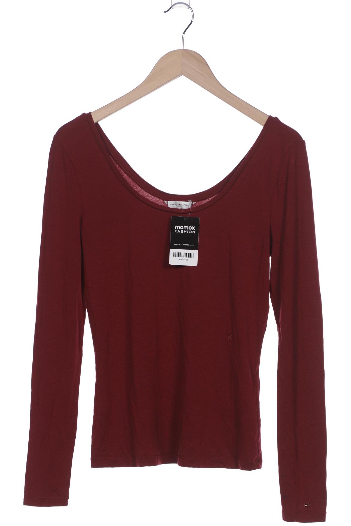 

Tommy Hilfiger Damen Langarmshirt, bordeaux, Gr. 42