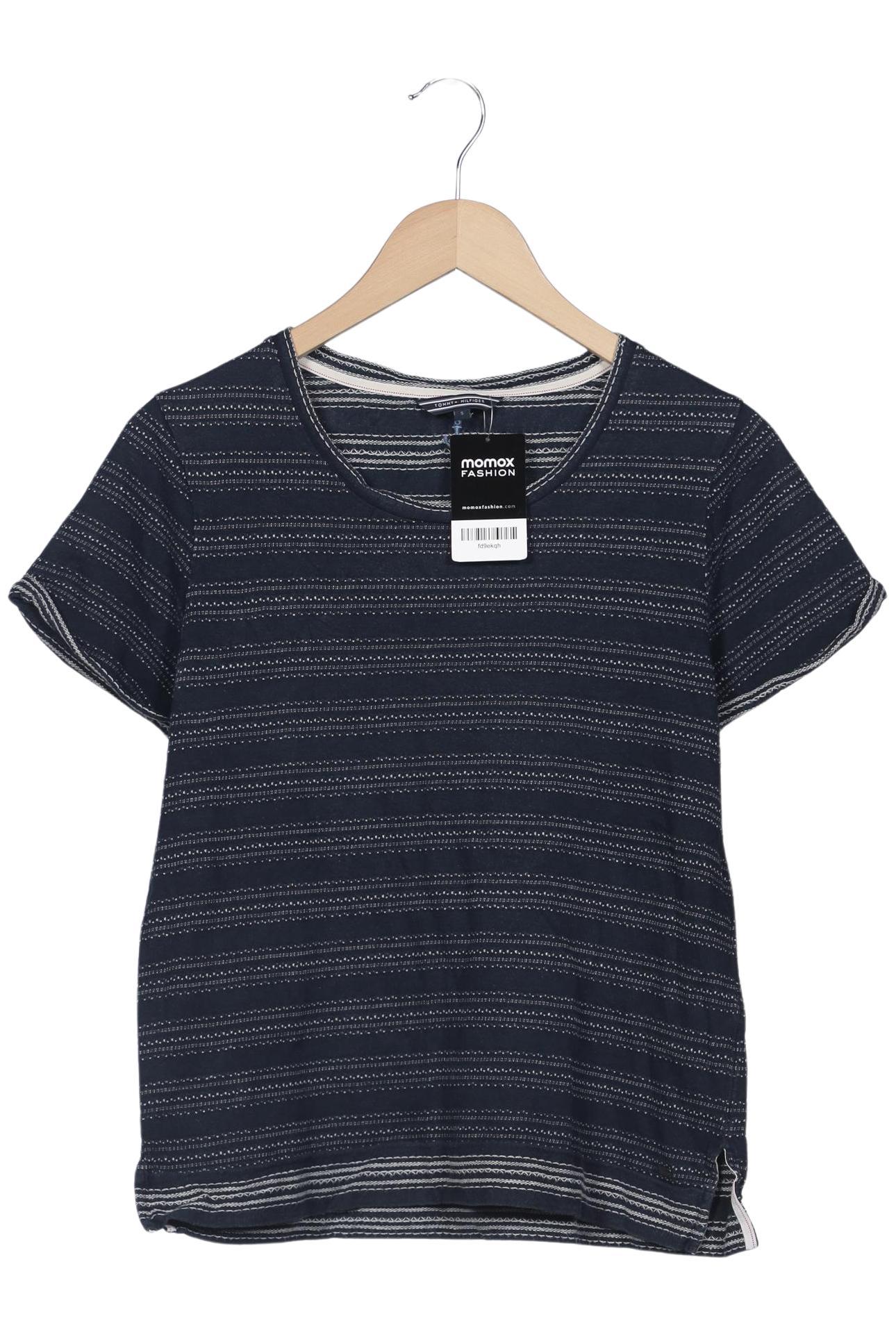 

Tommy Hilfiger Damen T-Shirt, marineblau, Gr. 36