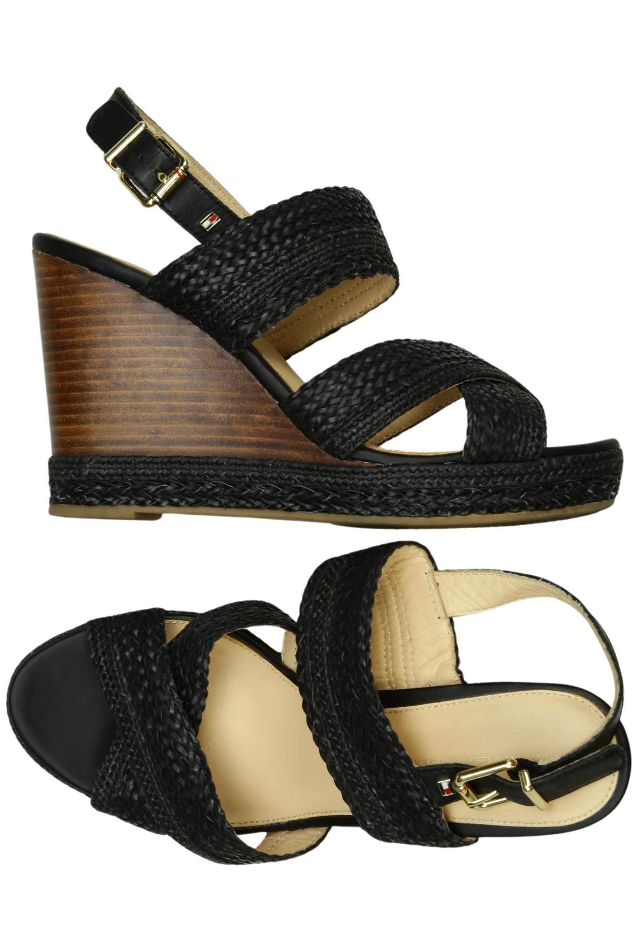 

Tommy Hilfiger Damen Sandale, schwarz, Gr. 41