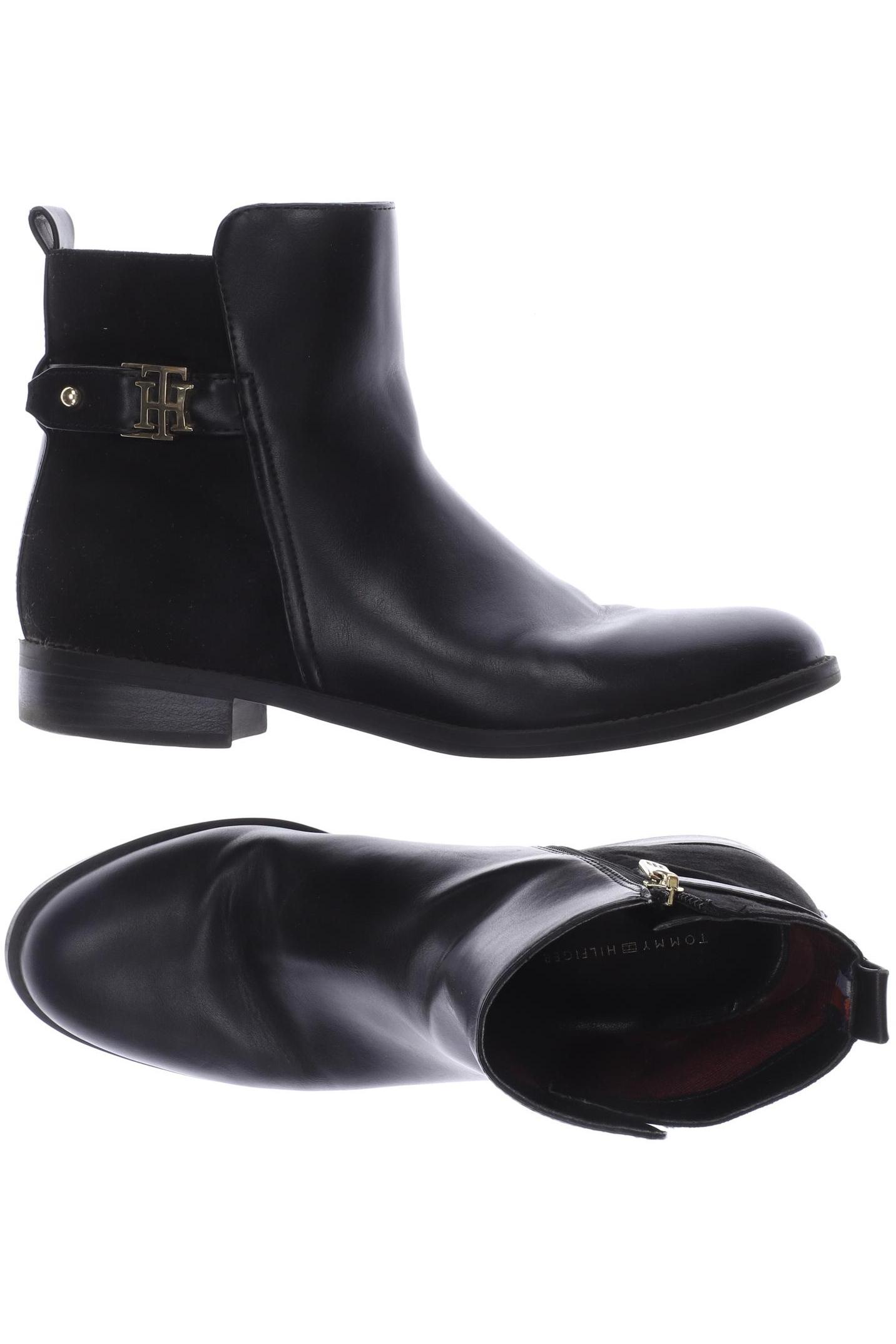 

Tommy Hilfiger Damen Stiefelette, schwarz, Gr. 7.5