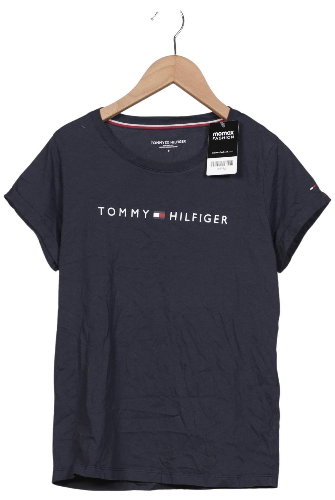 

Tommy Hilfiger Damen T-Shirt, marineblau, Gr. 36