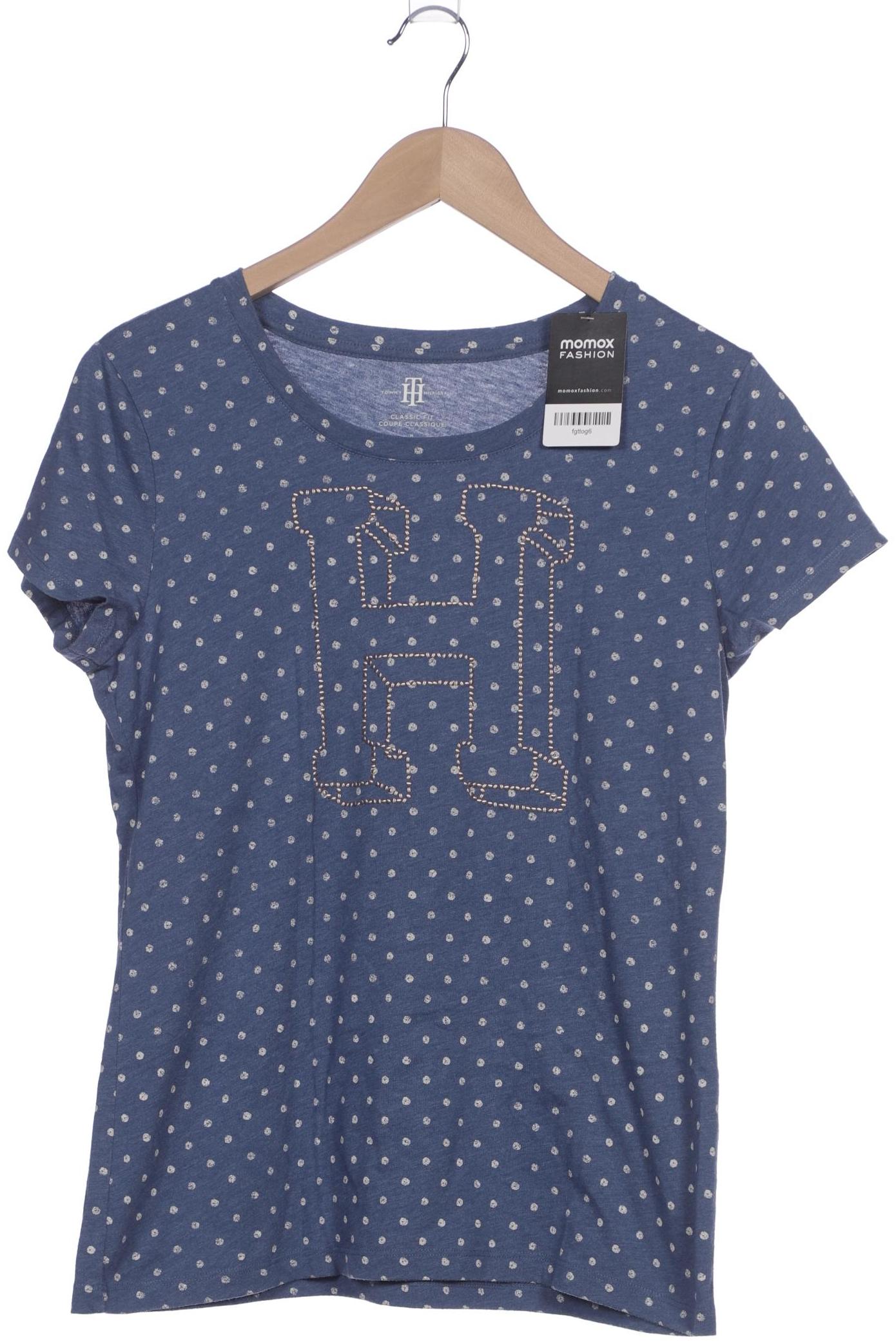 

Tommy Hilfiger Damen T-Shirt, blau, Gr. 38