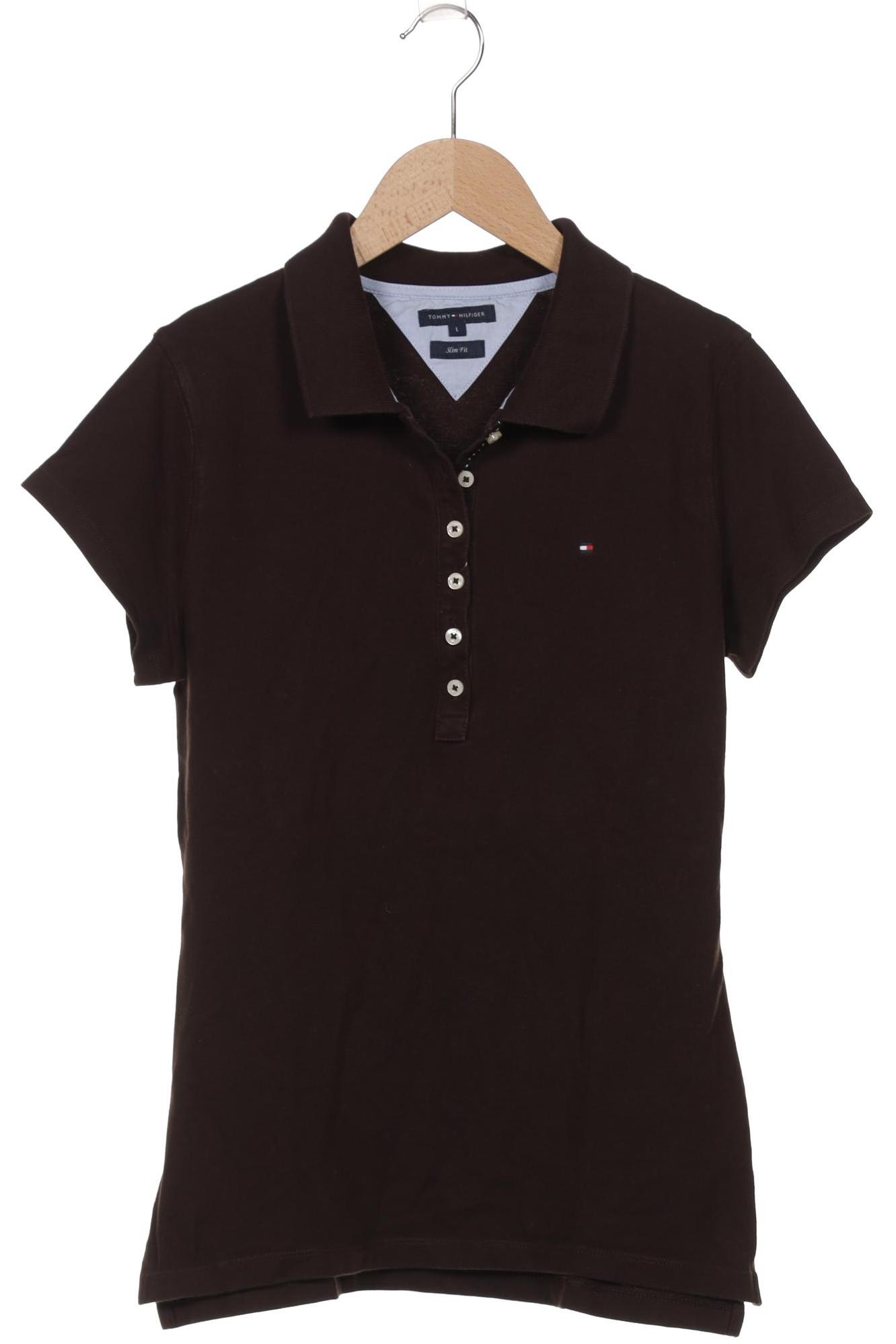 

Tommy Hilfiger Damen Poloshirt, braun, Gr. 42