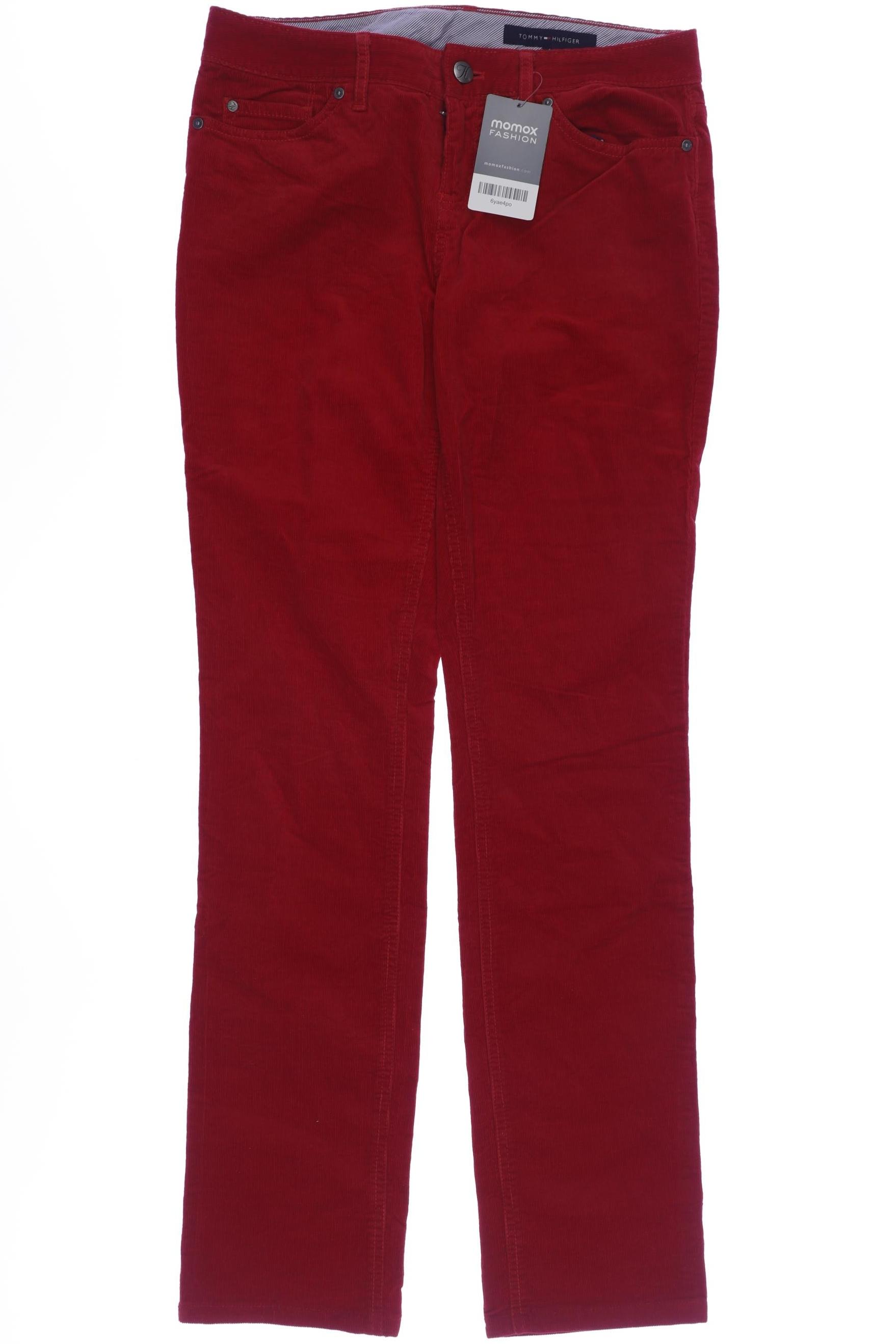 

Tommy Hilfiger Damen Stoffhose, rot, Gr. 4