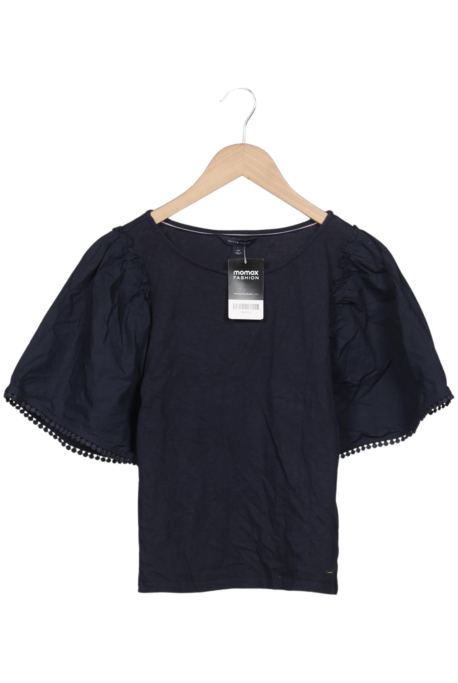

Tommy Hilfiger Damen T-Shirt, marineblau, Gr. 36