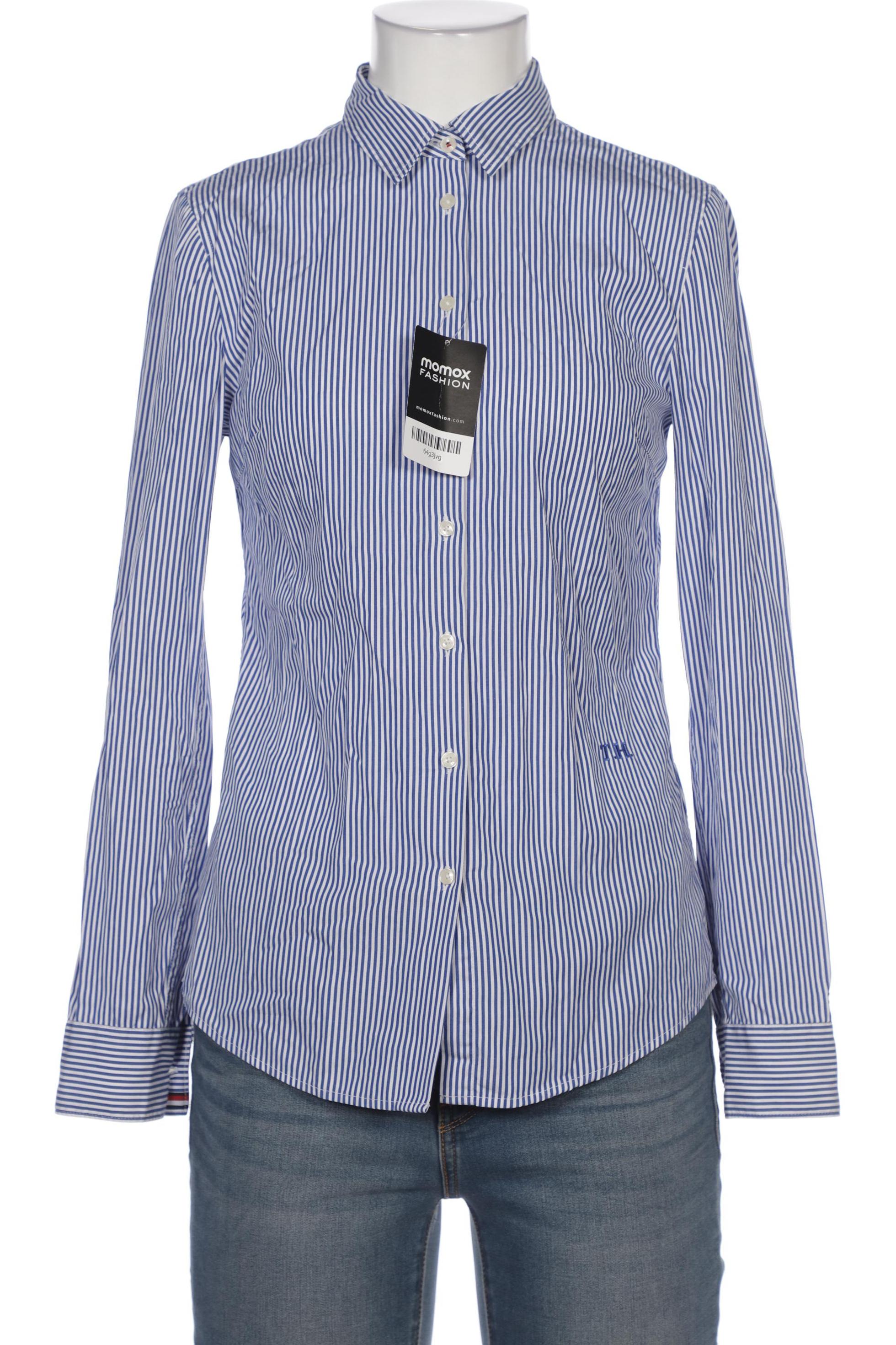 

Tommy Hilfiger Damen Bluse, blau, Gr. 34