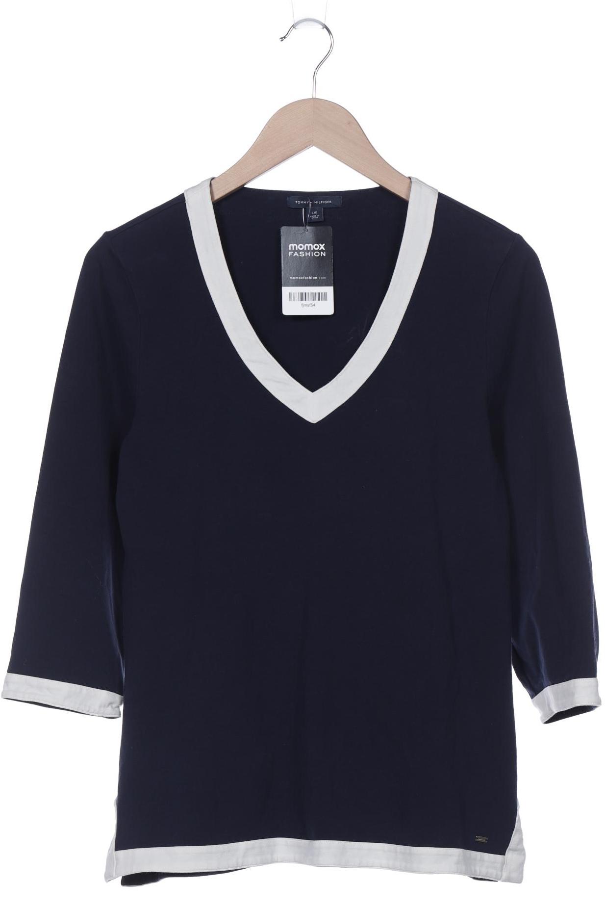 

Tommy Hilfiger Damen Langarmshirt, marineblau, Gr. 42