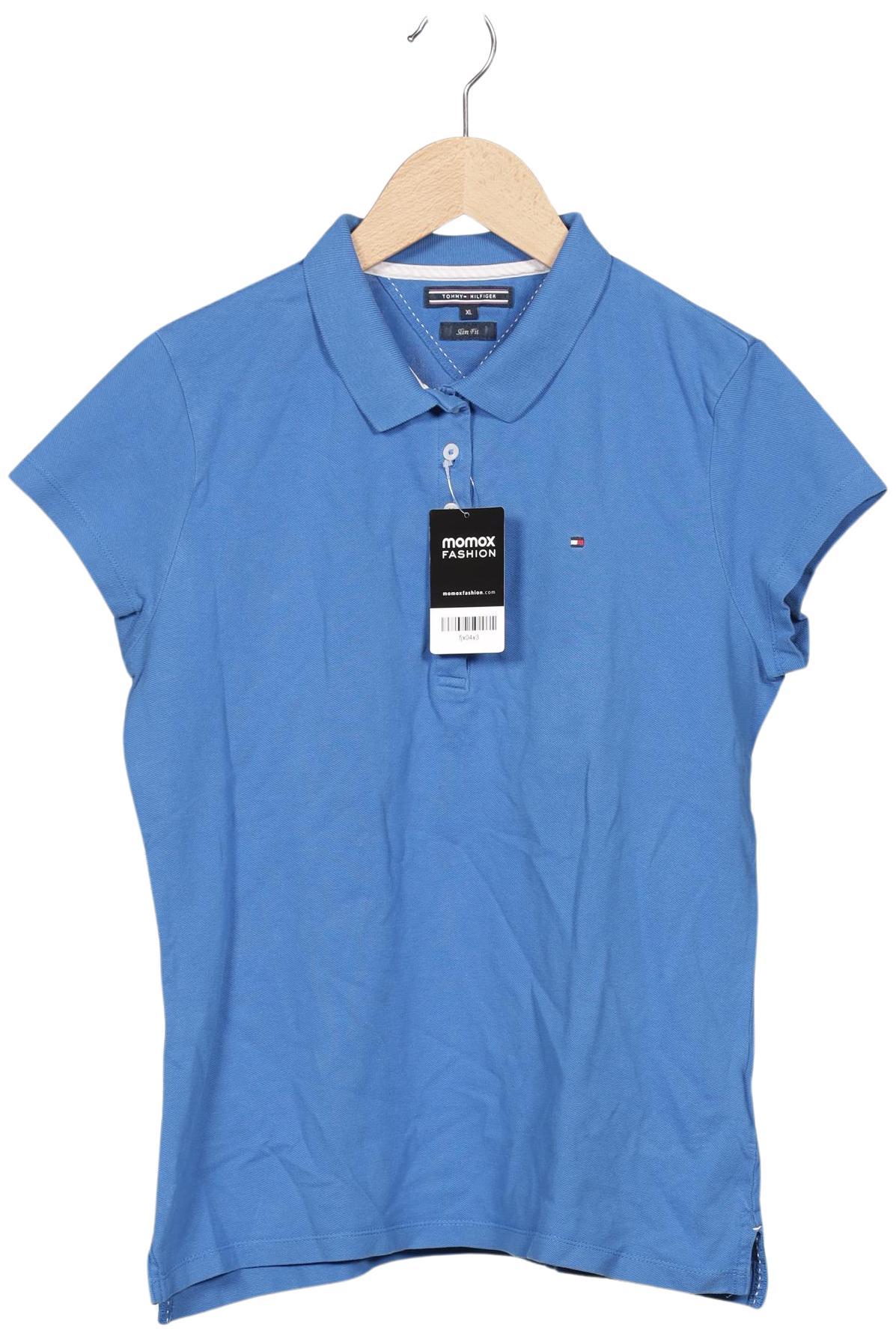 

Tommy Hilfiger Damen Poloshirt, blau, Gr. 44