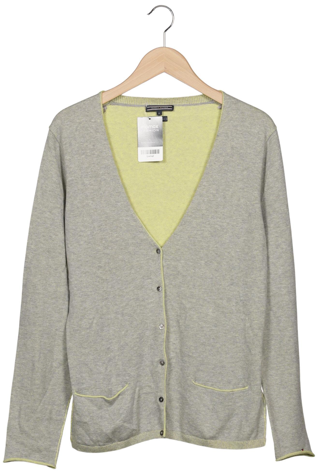 

Tommy Hilfiger Damen Strickjacke, grau, Gr. 44