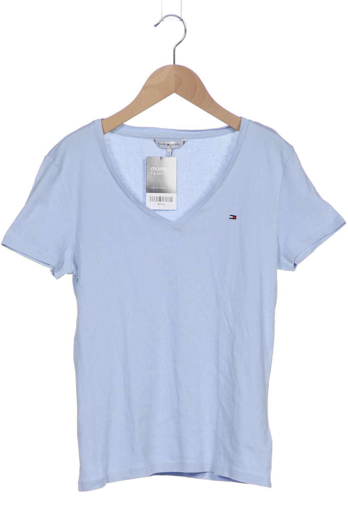 

Tommy Hilfiger Damen T-Shirt, hellblau, Gr. 36