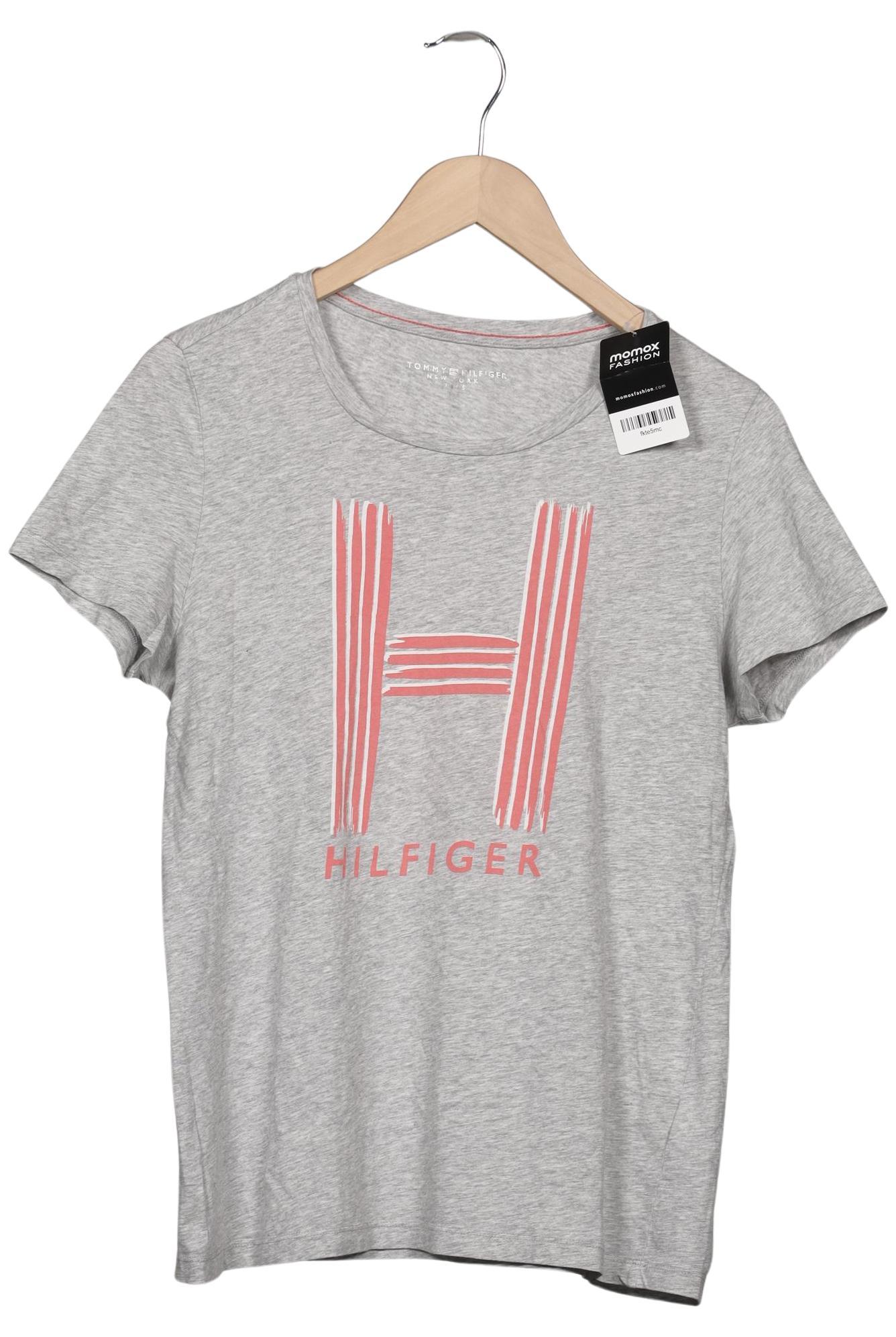 

Tommy Hilfiger Damen T-Shirt, grau, Gr. 36