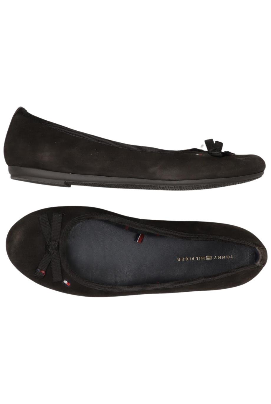 

Tommy Hilfiger Damen Ballerinas, schwarz, Gr. 39