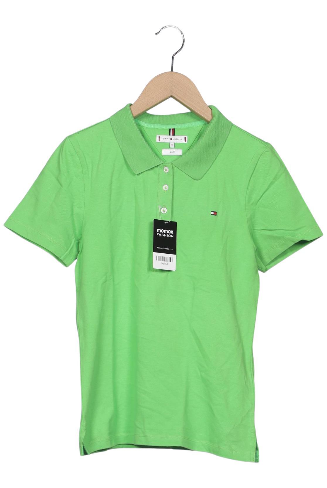 

Tommy Hilfiger Damen Poloshirt, hellgrün, Gr. 38