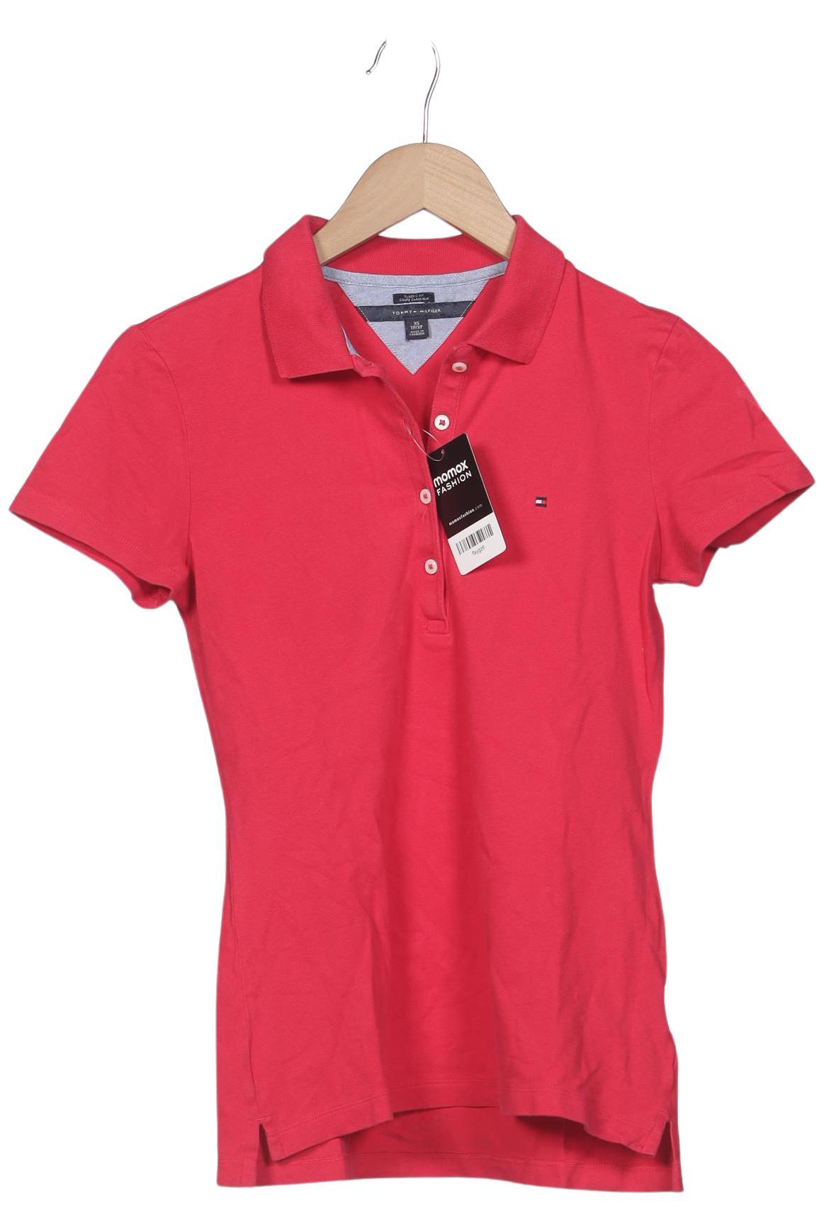 

Tommy Hilfiger Damen Poloshirt, rot, Gr. 34