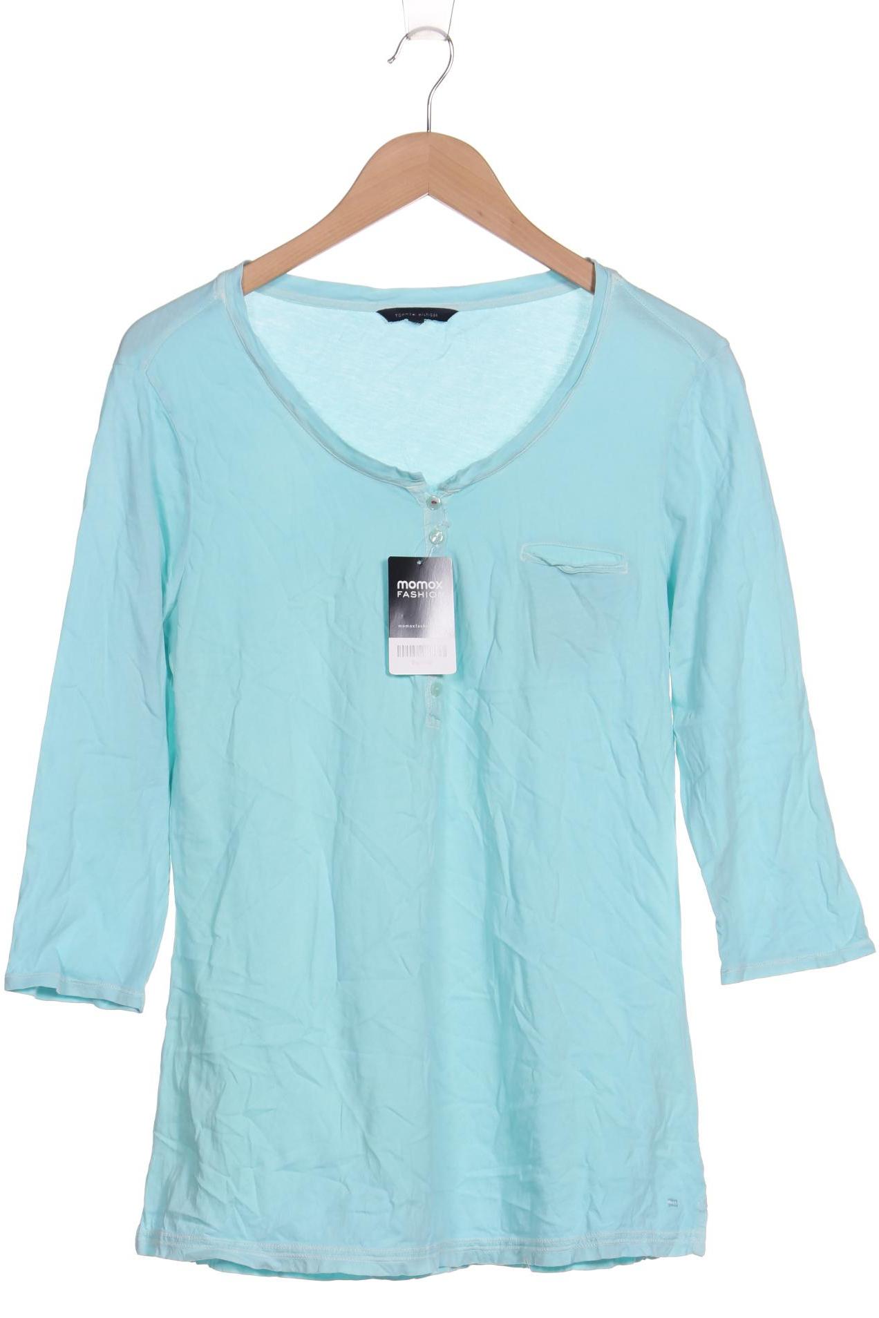 

Tommy Hilfiger Damen Langarmshirt, hellblau, Gr. 38