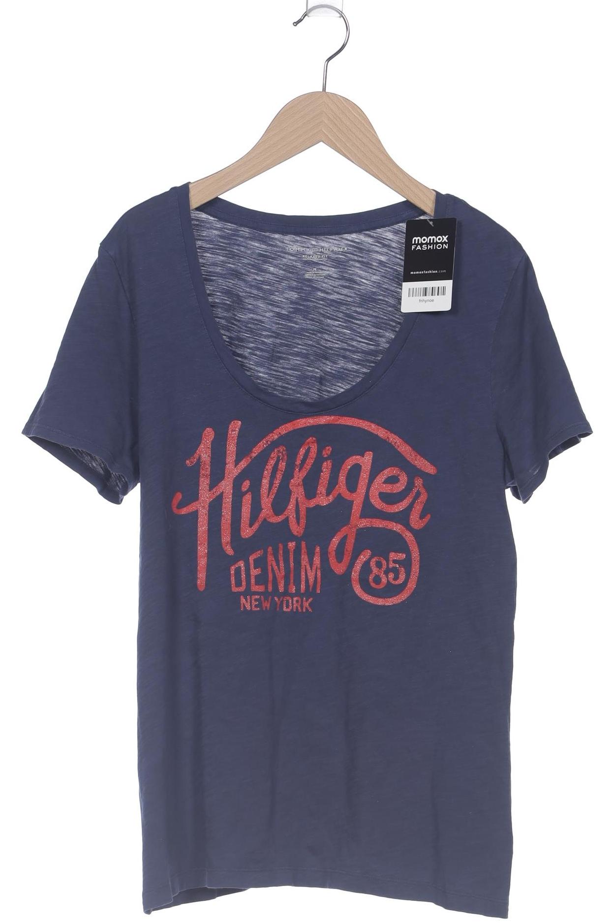 

Tommy Hilfiger Damen T-Shirt, marineblau, Gr. 38